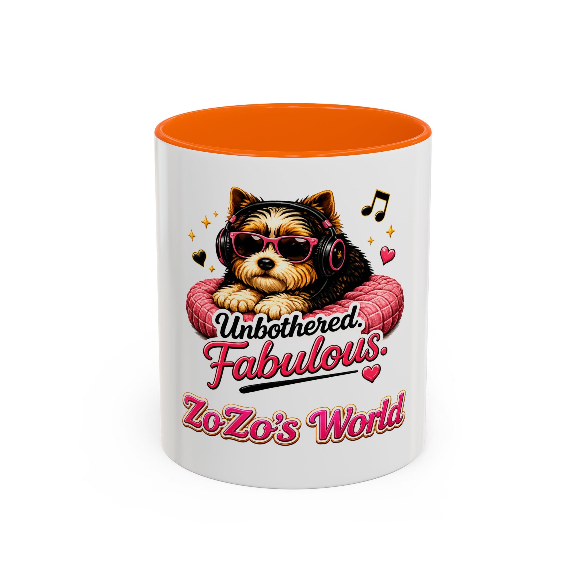 ZoZo’s World “Unbothered and Fabulous” Ceramic Mug