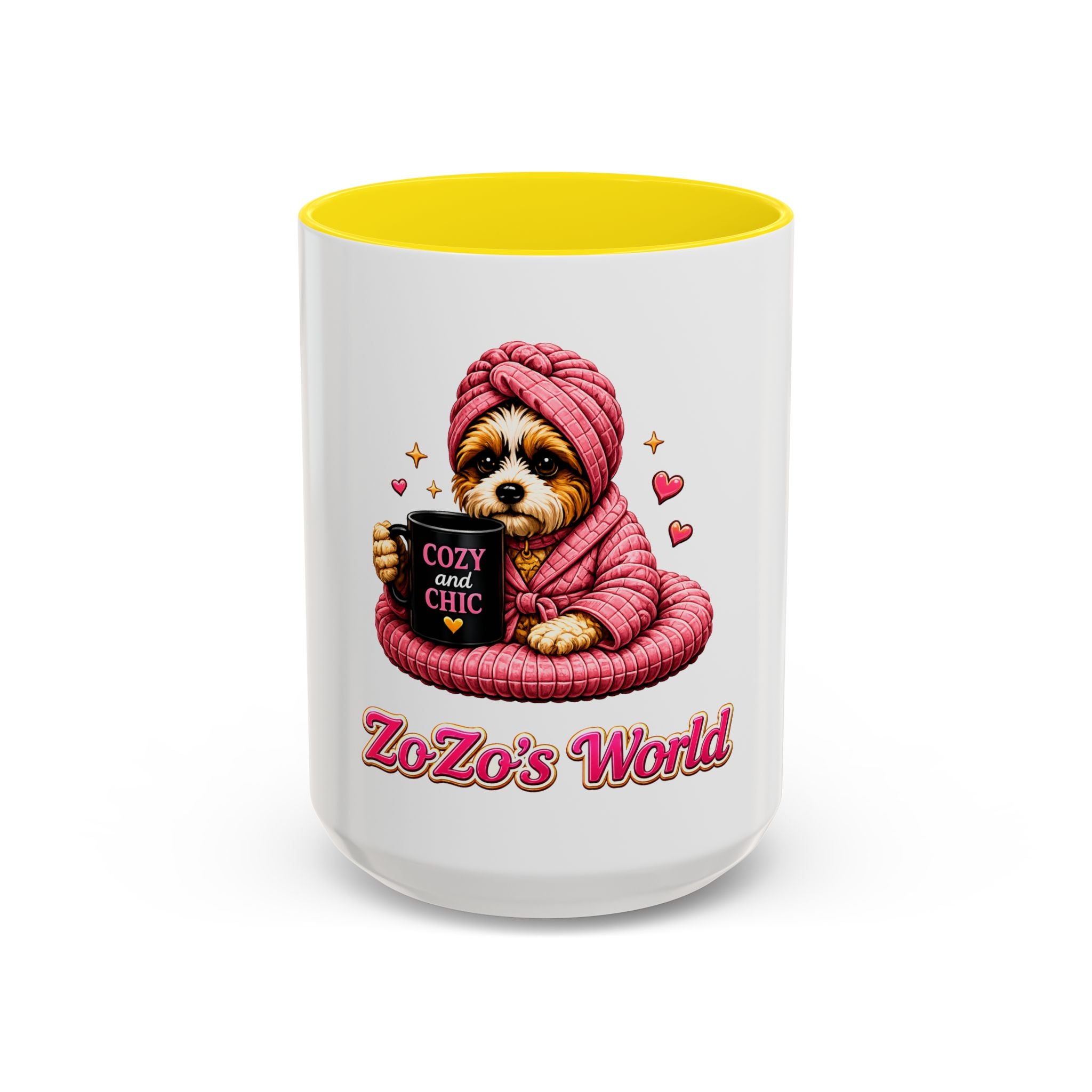 ZoZo’s World “Cozy & Chic” Ceramic Mug