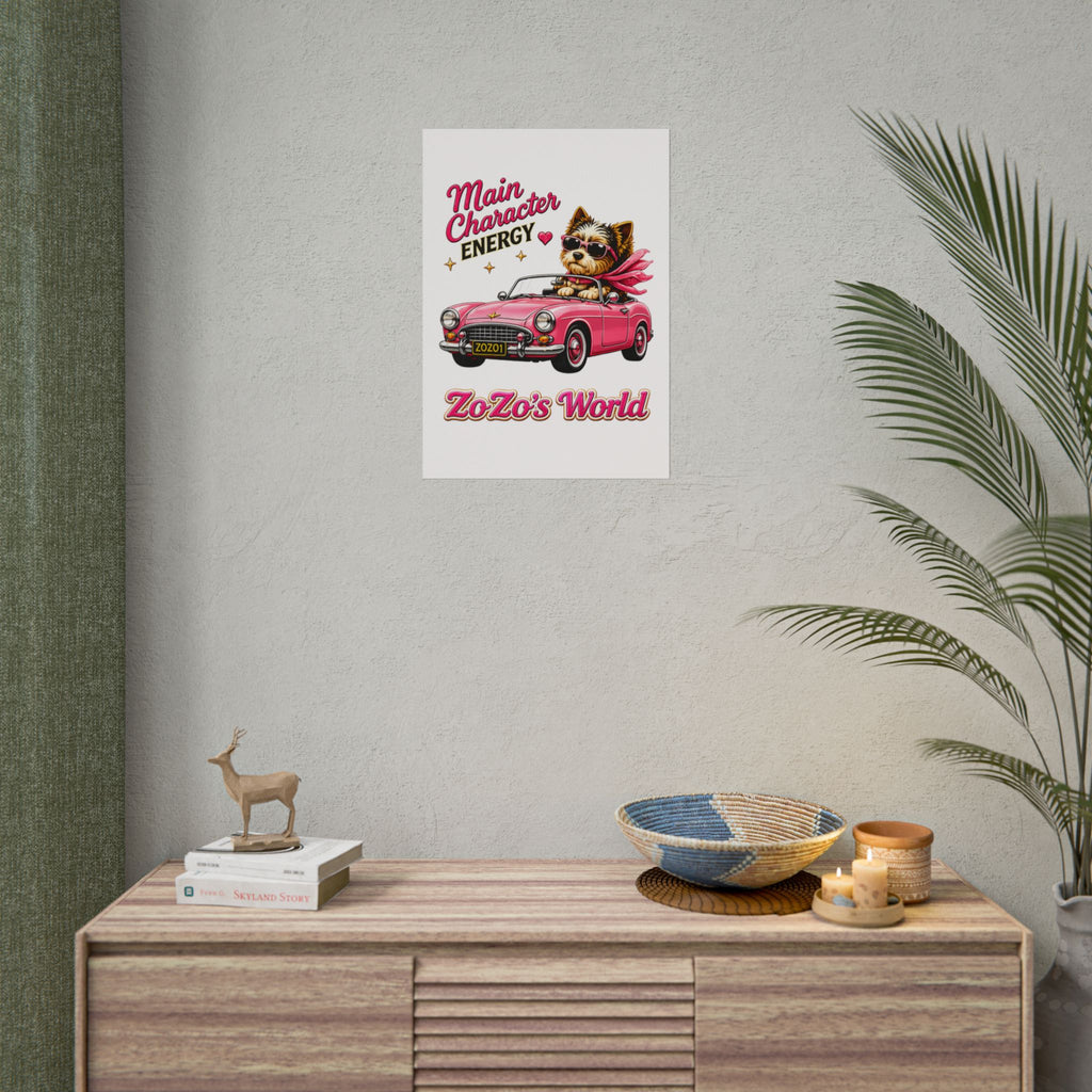 ZoZo’s World “Main Character Energy” Poster