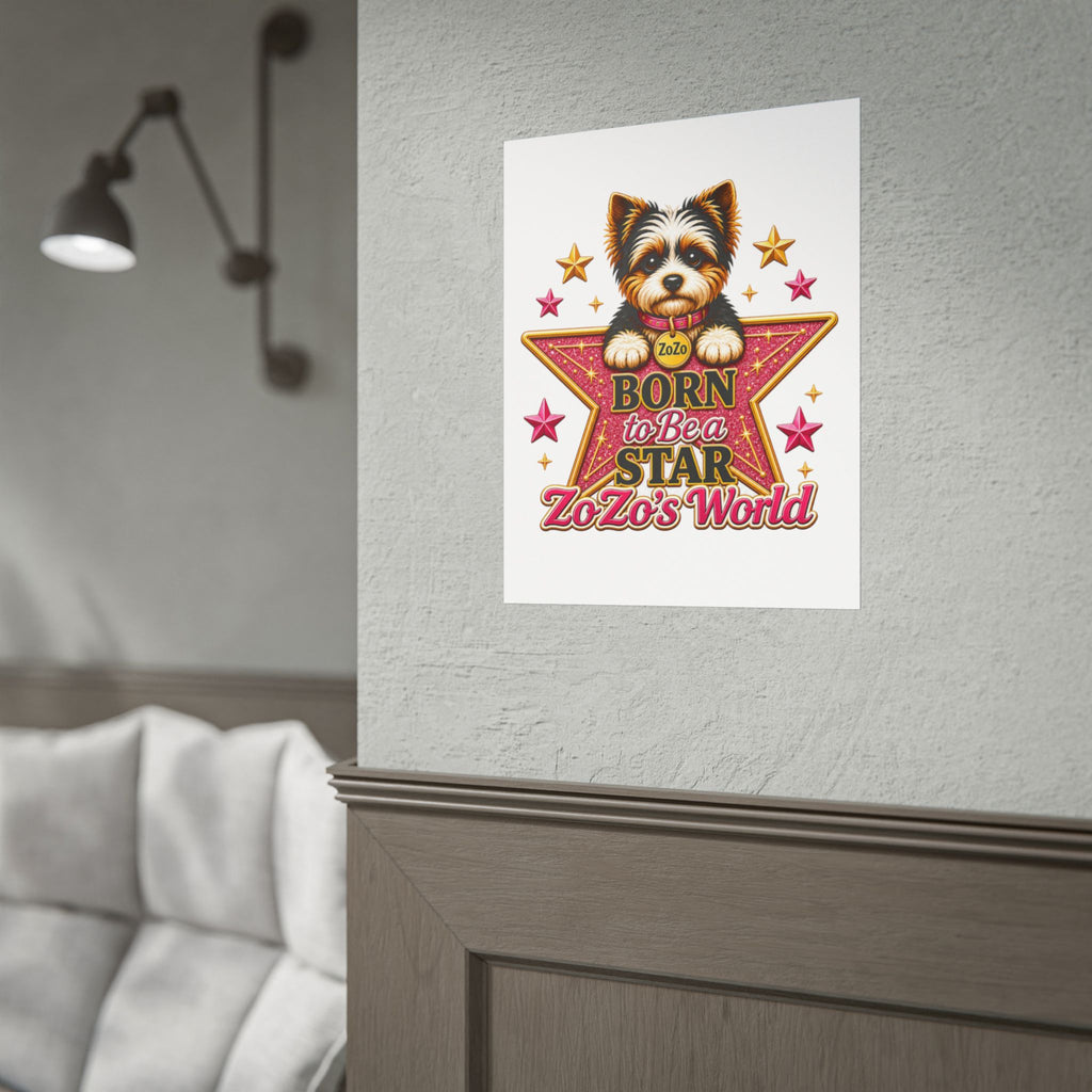 ZoZo’s World “Born to Be a Star” Poster
