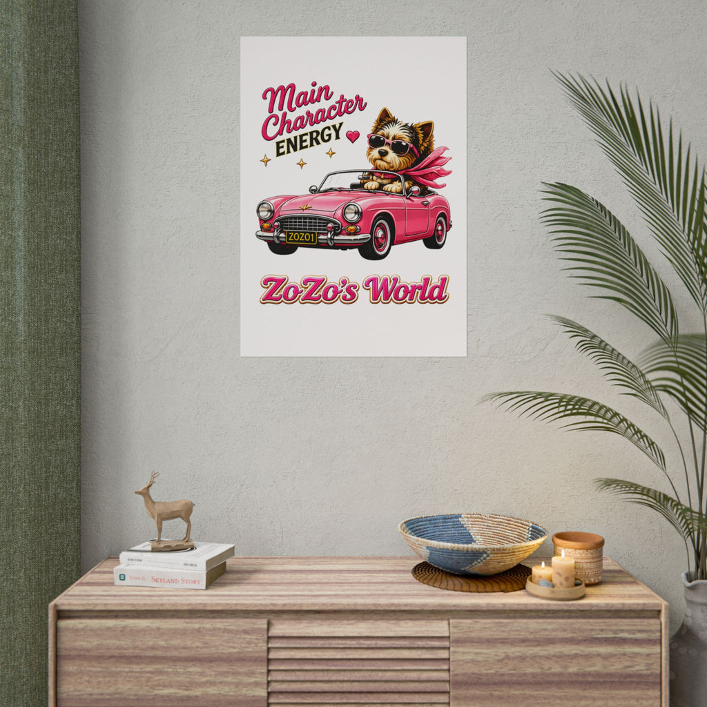ZoZo’s World “Main Character Energy” Poster