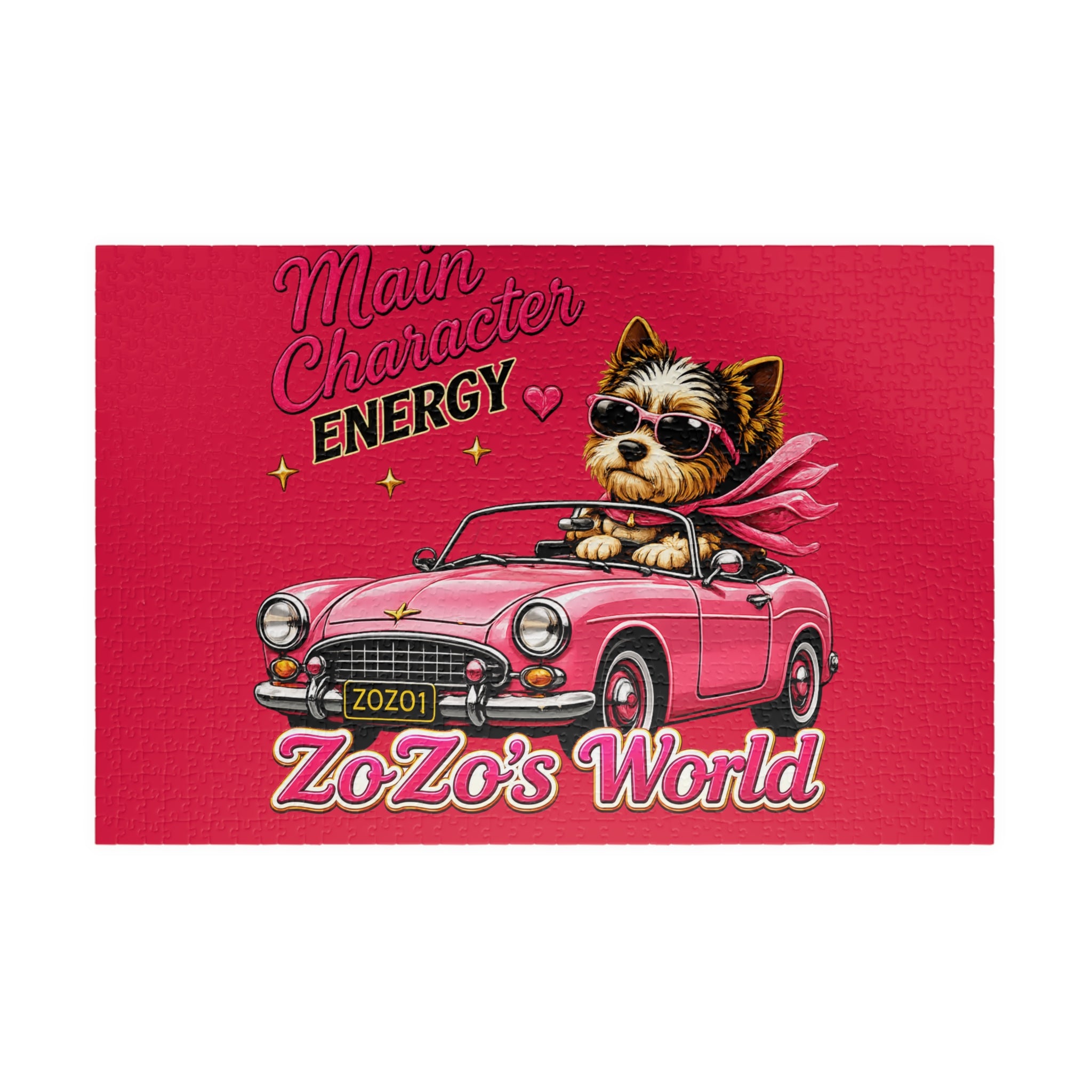 ZoZo’s World “Main Character Energy” Puzzle (Pink)