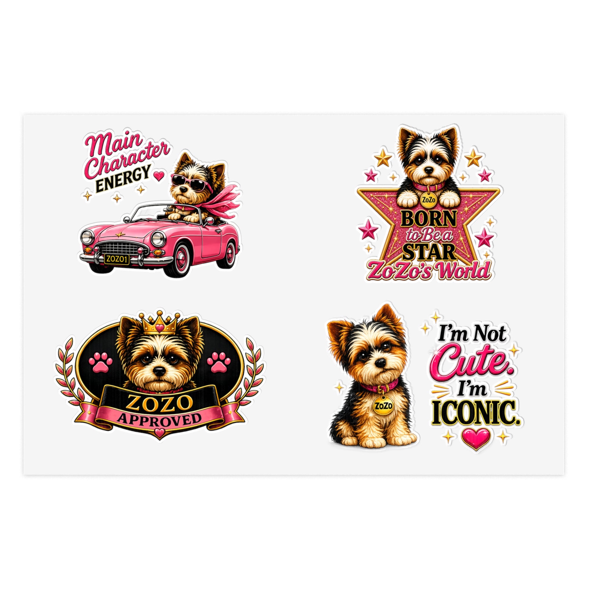 ZoZo’s World Sticker Sheet
