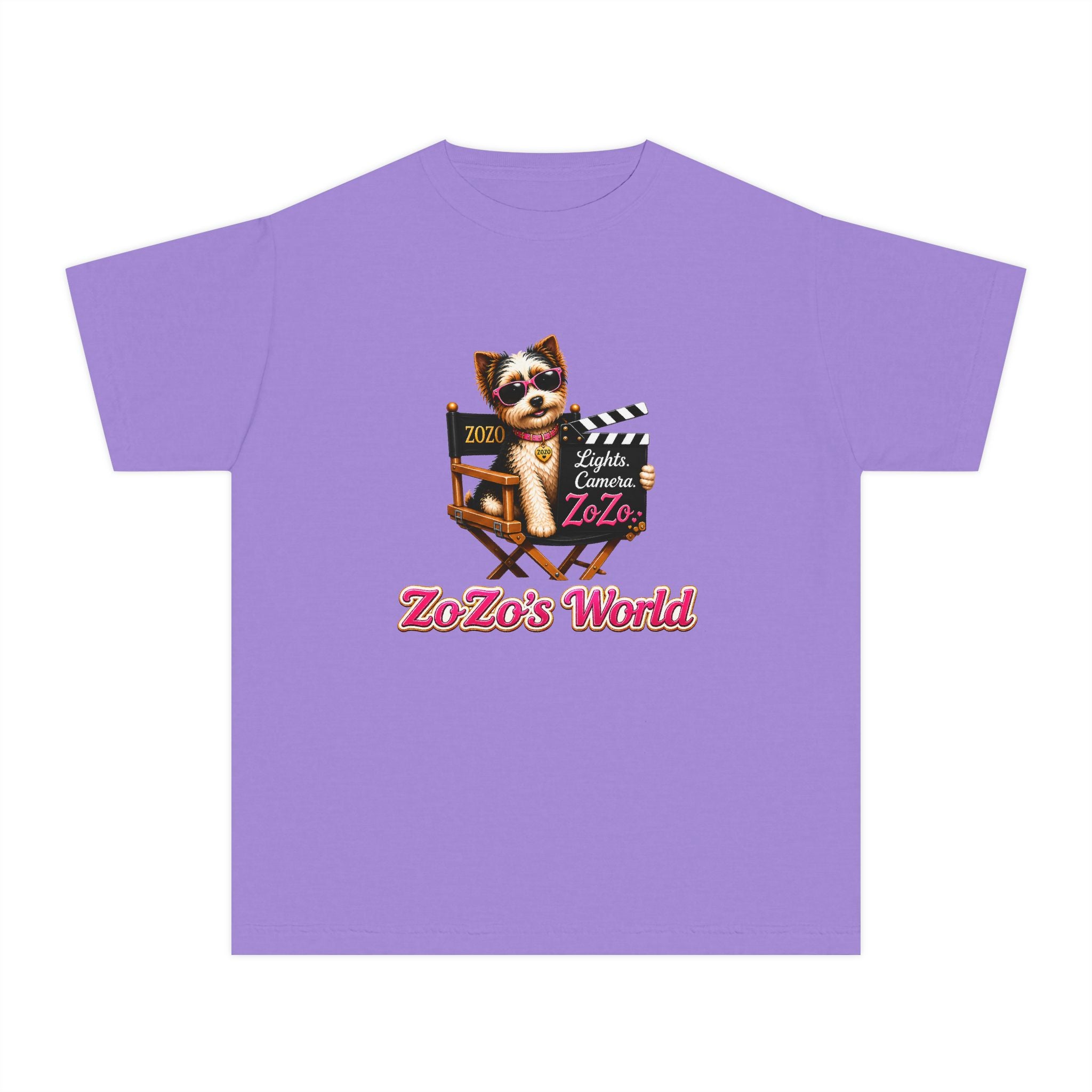 ZoZo’s World “Lights. Camera. ZoZo.” T-Shirt