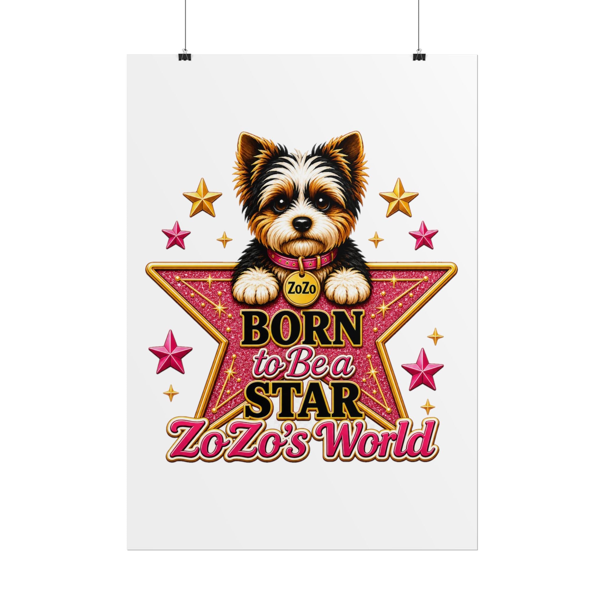 ZoZo’s World “Born to Be a Star” Poster