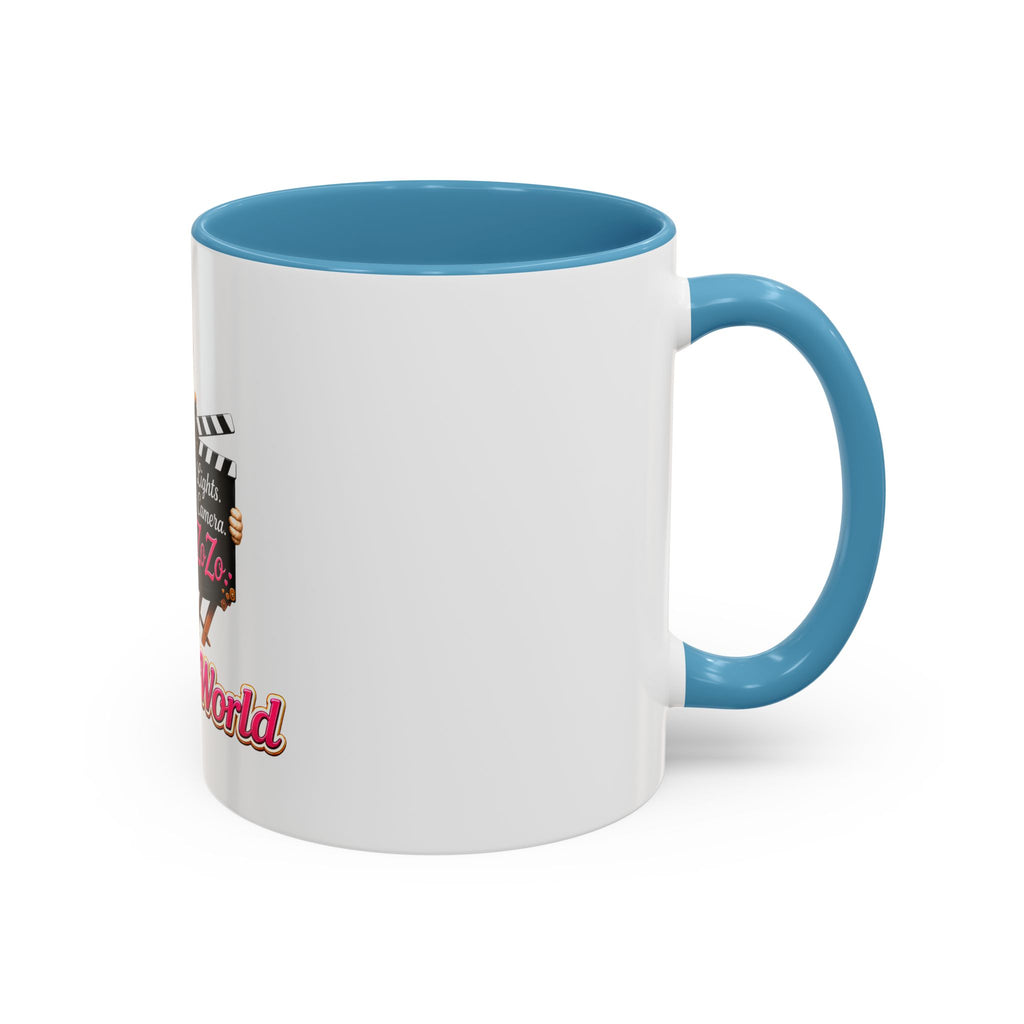 ZoZo’s World “Lights. Camera. ZoZo.” Ceramic Mug