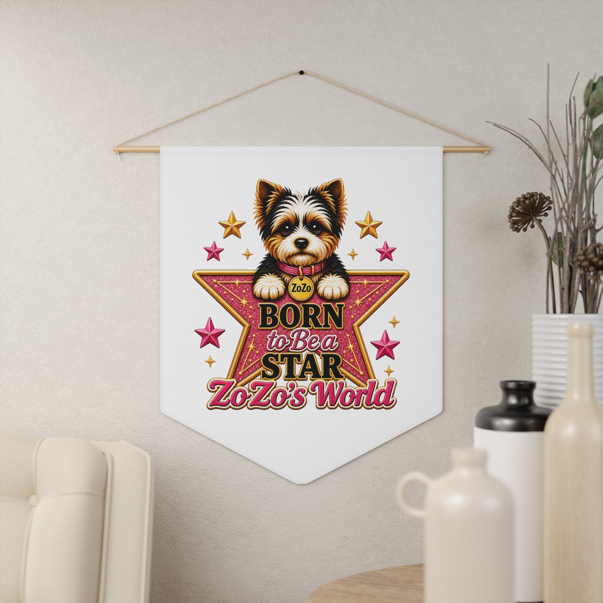 ZoZo’s World “Born to Be a Star” Pennant