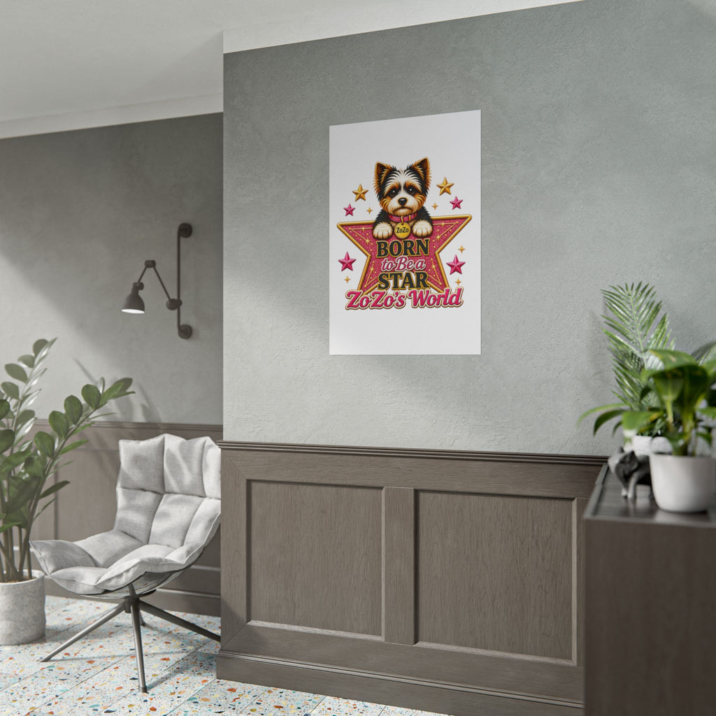 ZoZo’s World “Born to Be a Star” Poster
