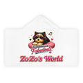 ZoZo’s World “Unbothered. Fabulous.” Hooded Youth Towel