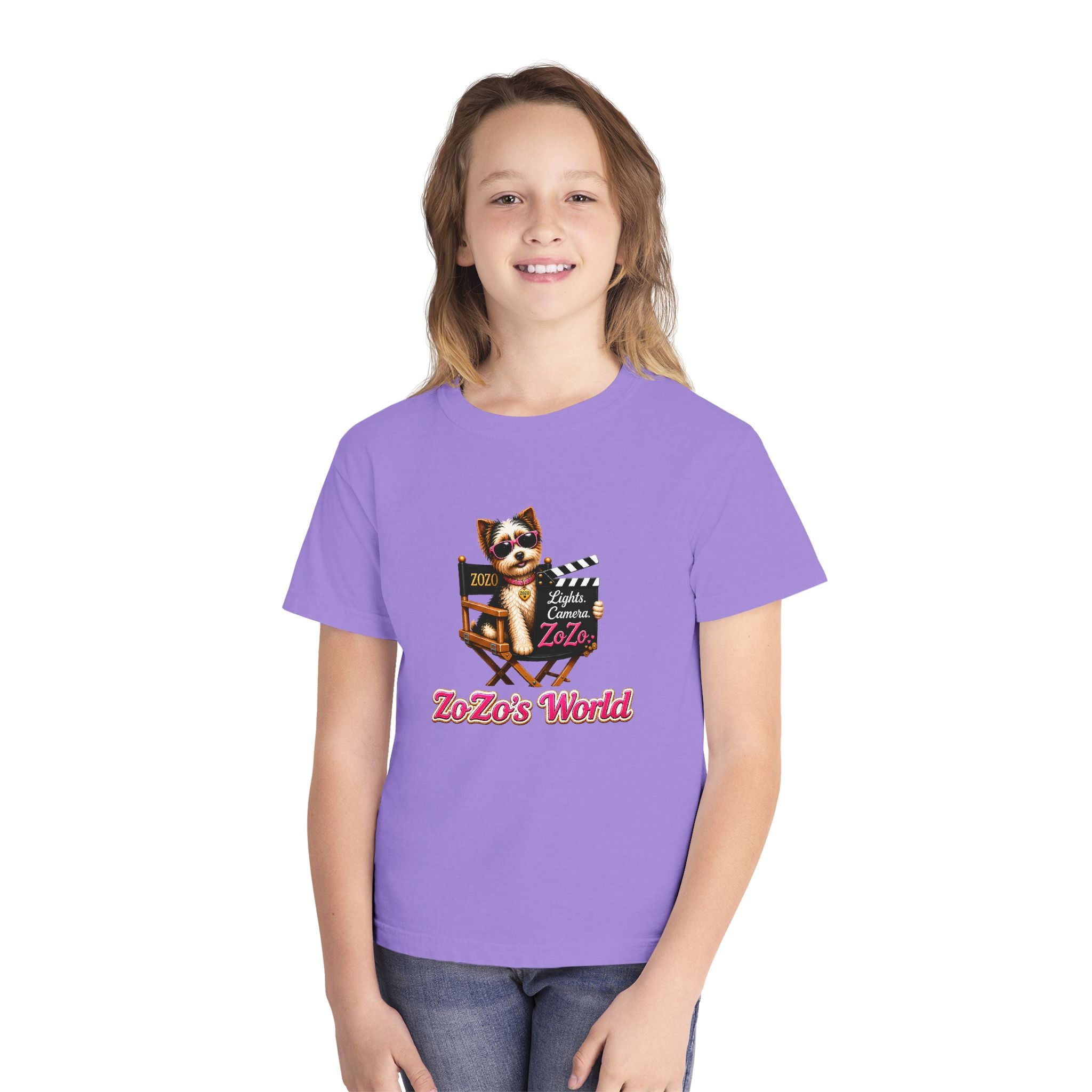 ZoZo’s World “Lights. Camera. ZoZo.” T-Shirt