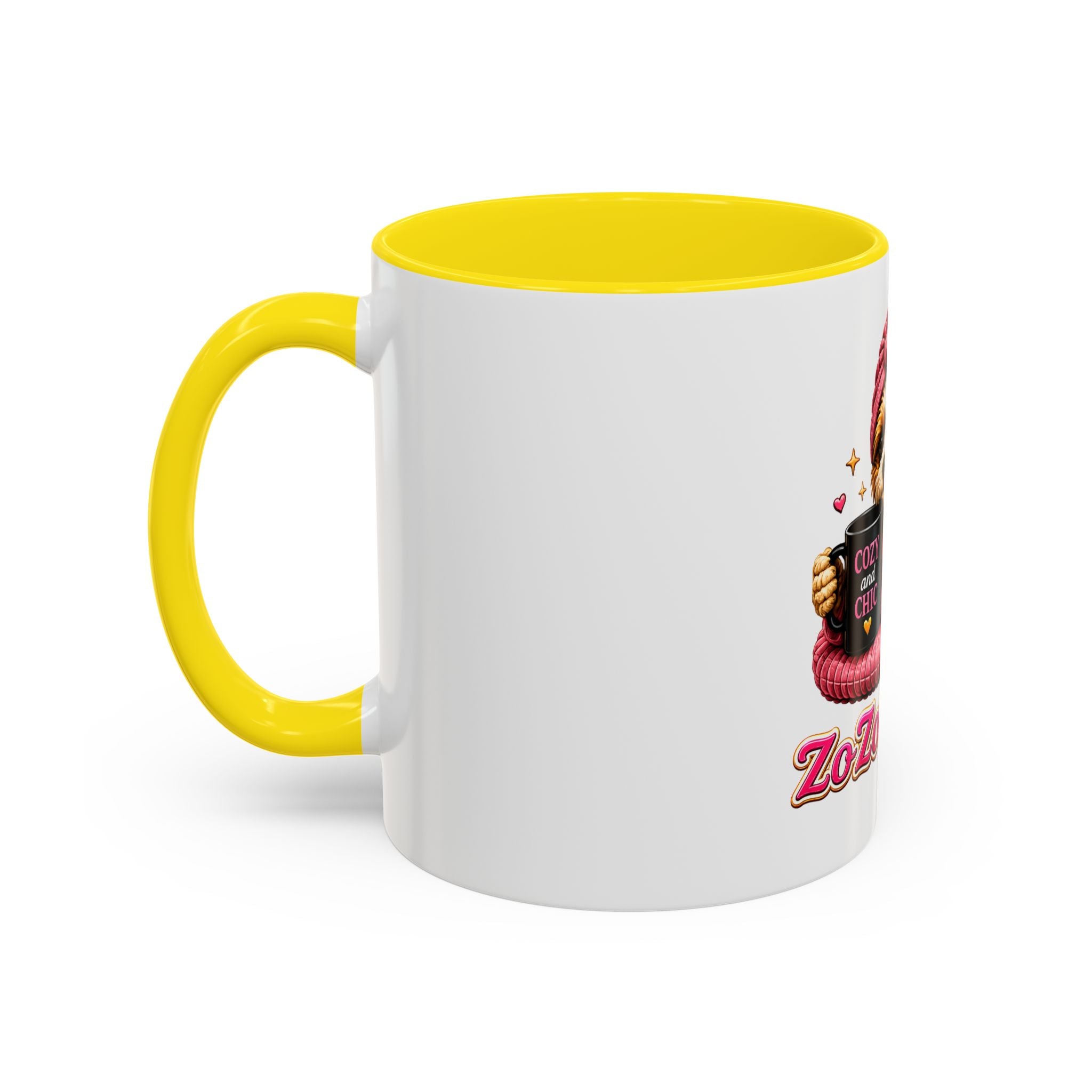ZoZo’s World “Cozy & Chic” Ceramic Mug