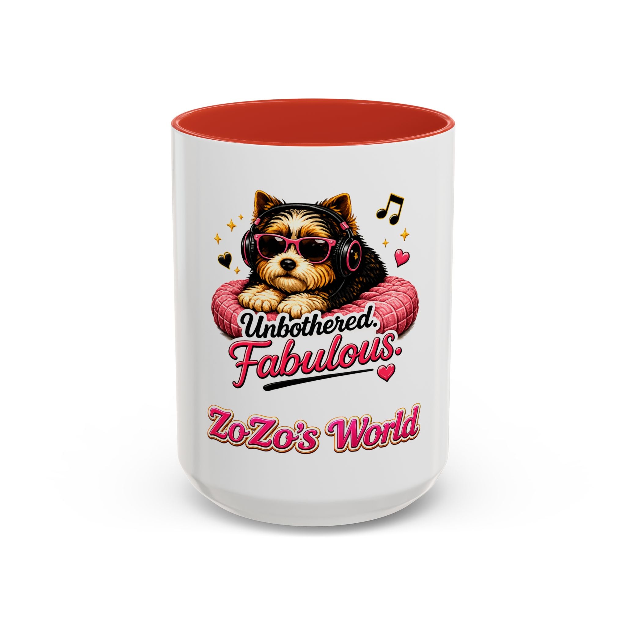 ZoZo’s World “Unbothered and Fabulous” Ceramic Mug