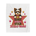 ZoZo’s World “Born To Be A Star” Plush Blanket