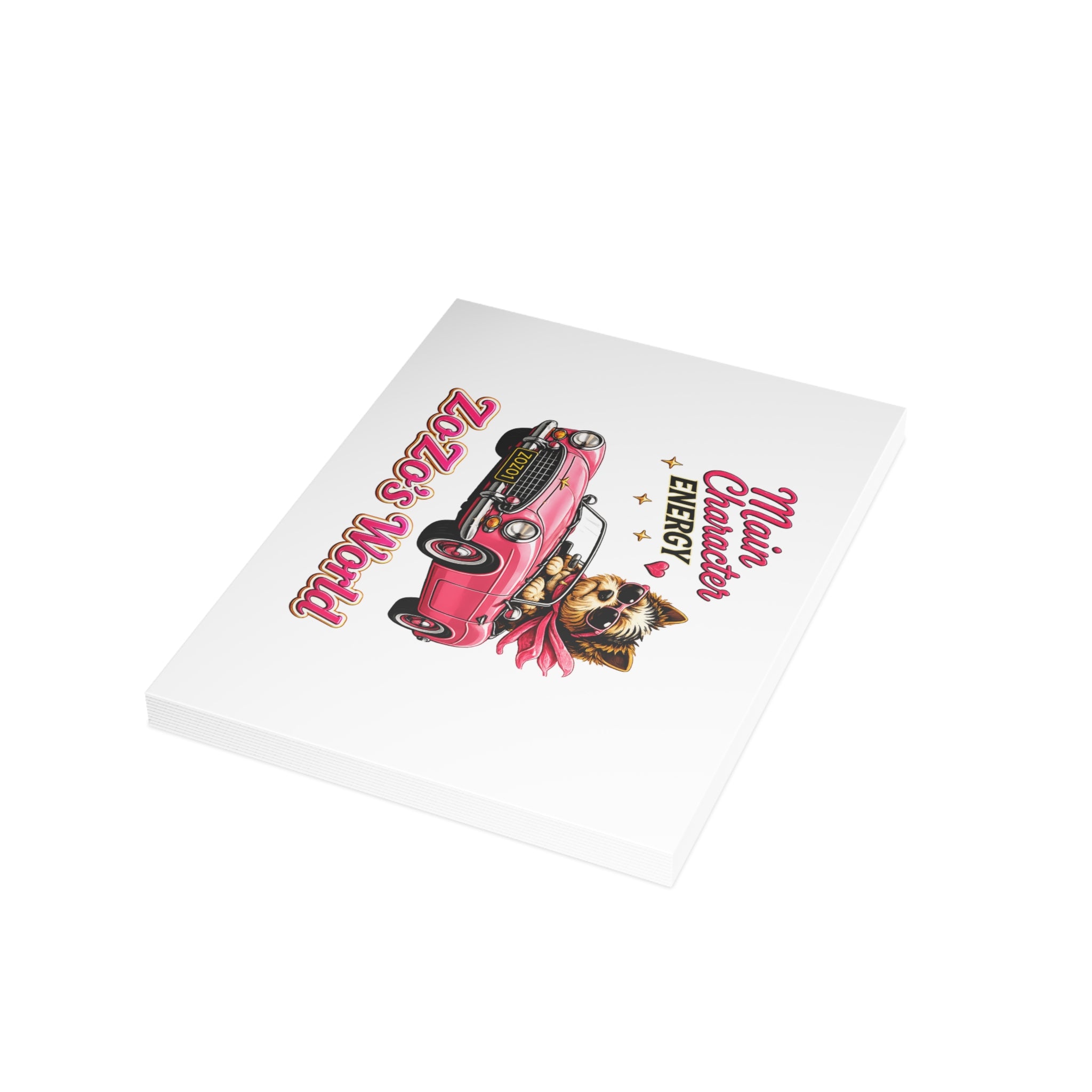 ZoZo’s World “Main Character Energy” Postcards (envelopes included)