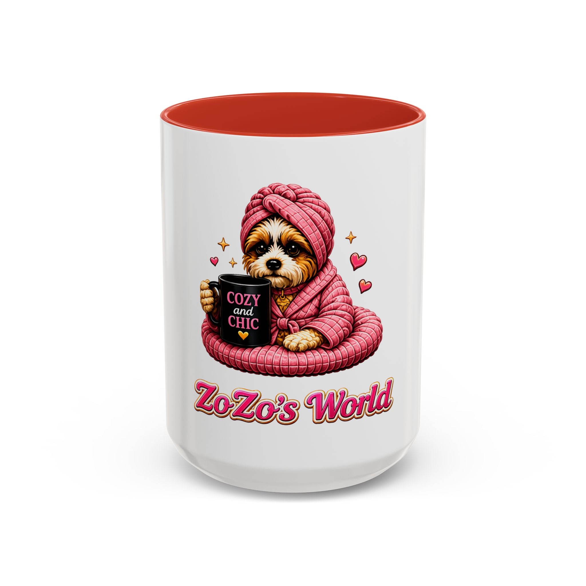 ZoZo’s World “Cozy & Chic” Ceramic Mug