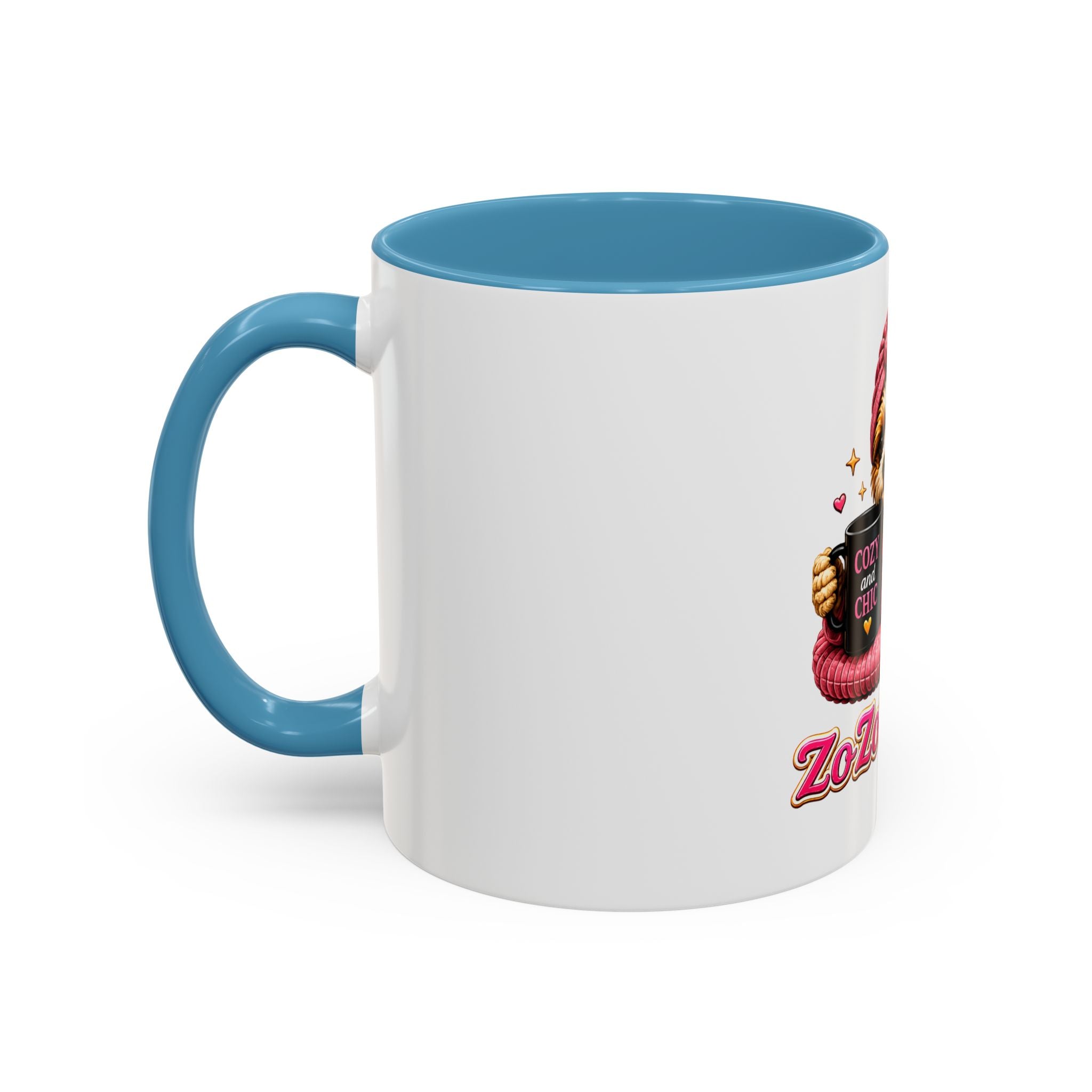 ZoZo’s World “Cozy & Chic” Ceramic Mug