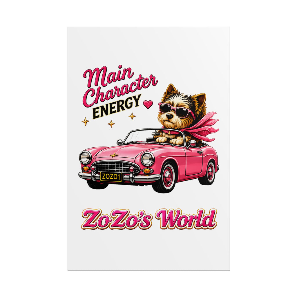 ZoZo’s World “Main Character Energy” Poster