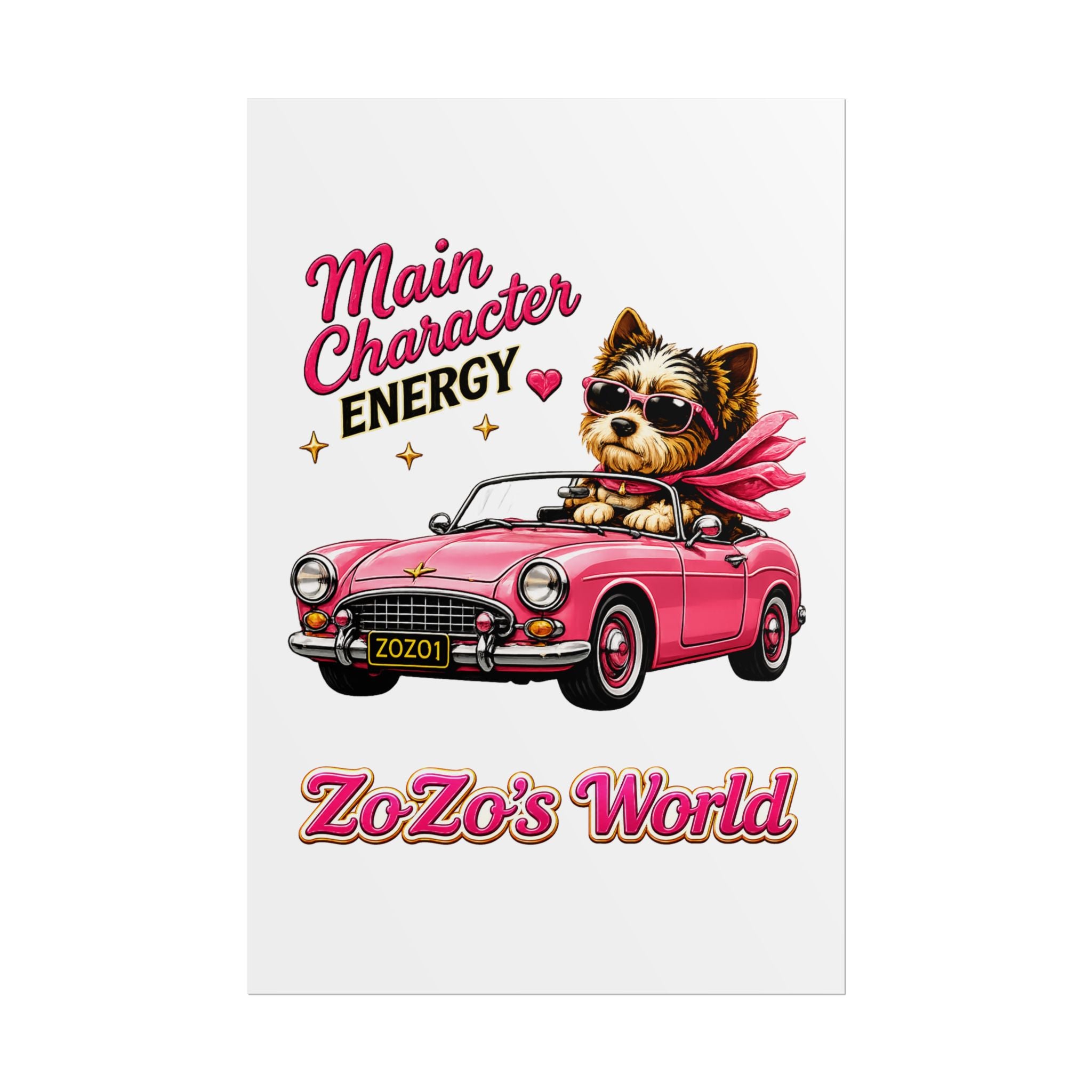 ZoZo’s World “Main Character Energy” Poster