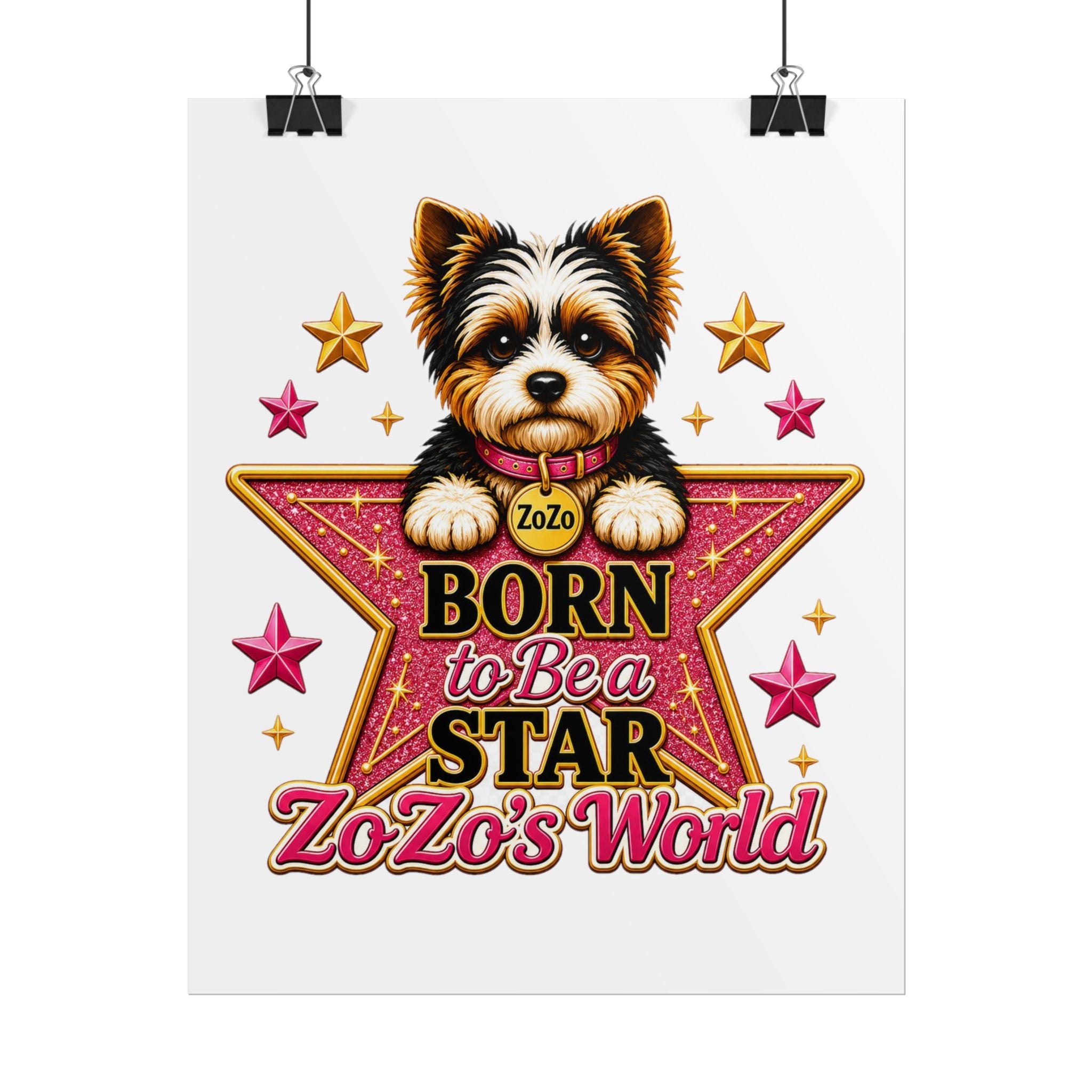 ZoZo’s World “Born to Be a Star” Poster