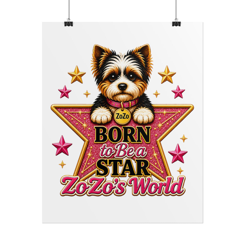 ZoZo’s World “Born to Be a Star” Poster