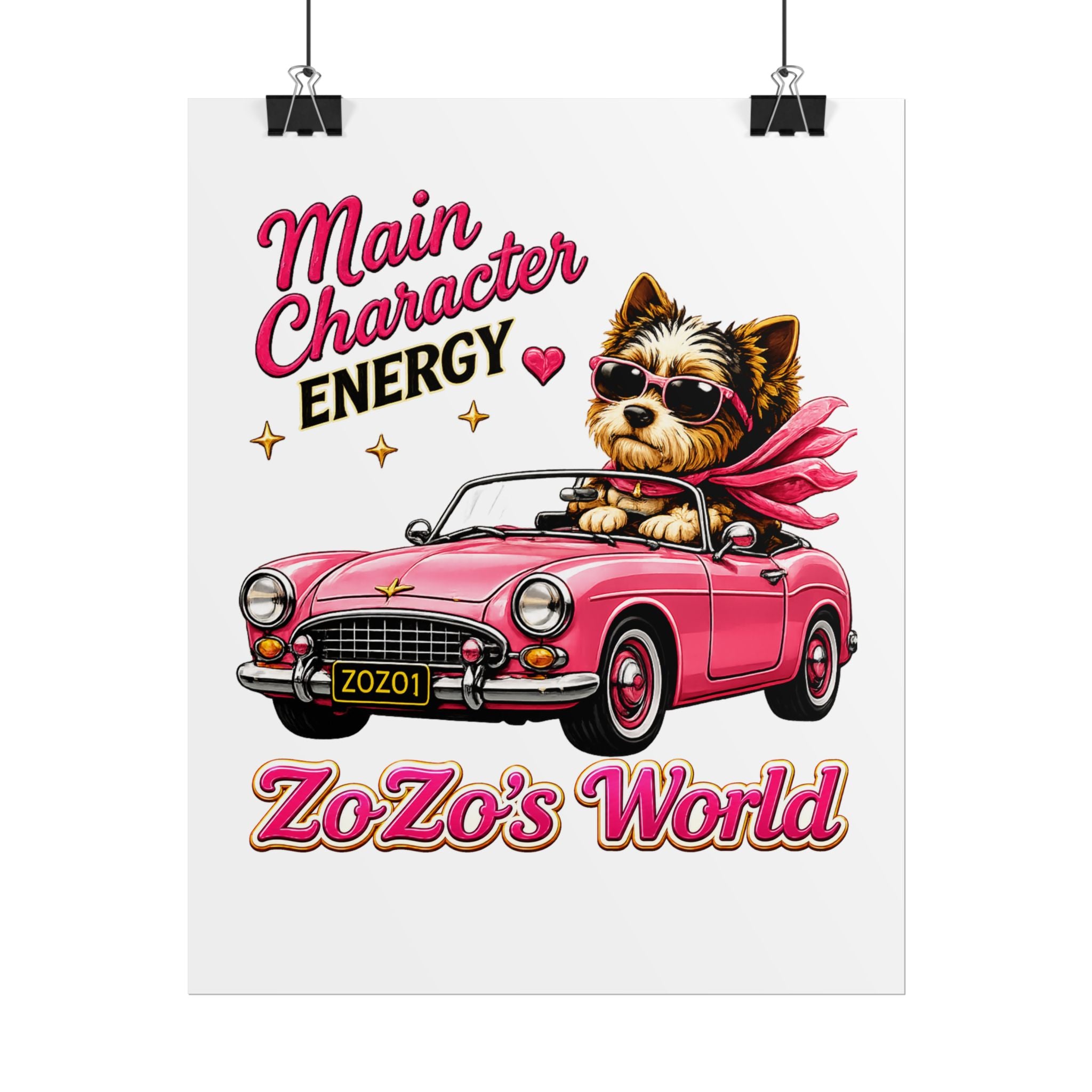 ZoZo’s World “Main Character Energy” Poster