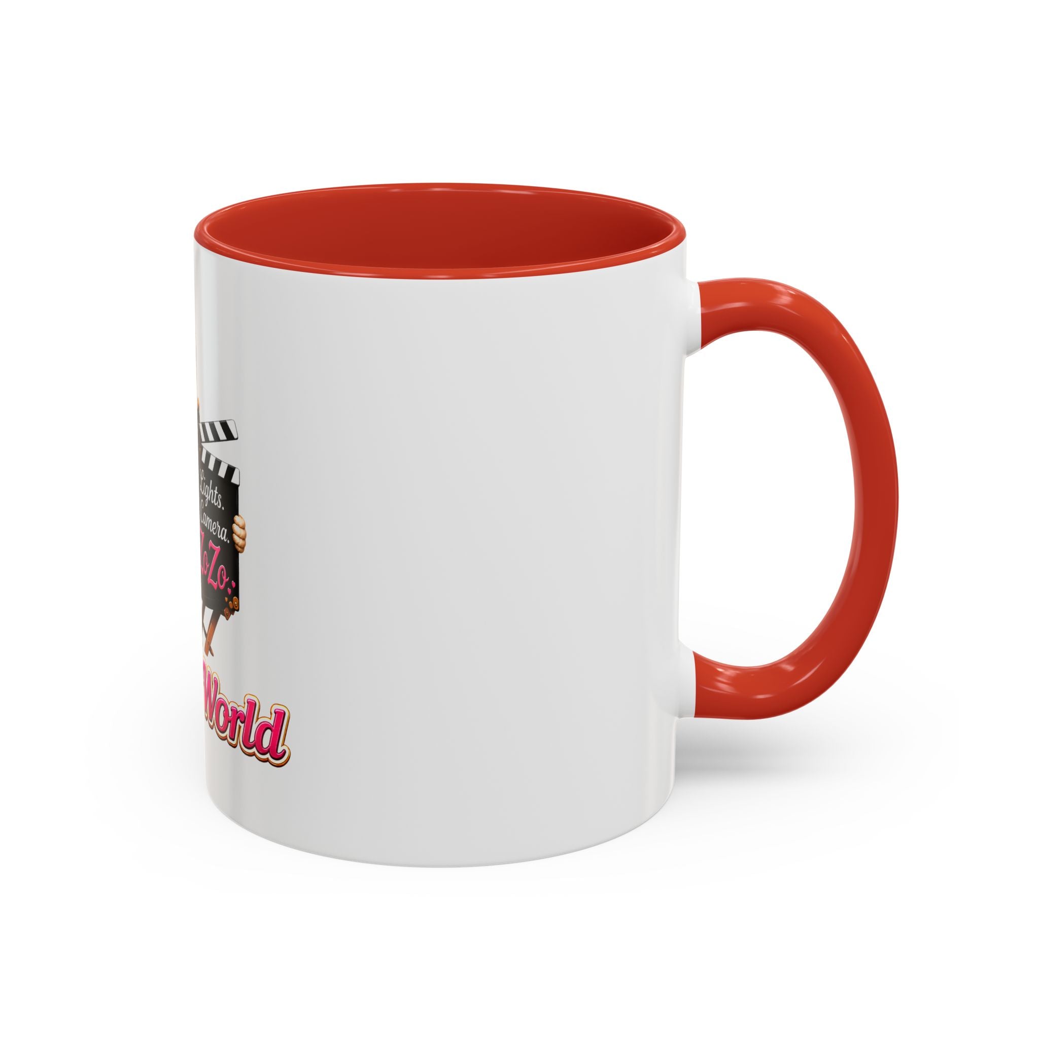 ZoZo’s World “Lights. Camera. ZoZo.” Ceramic Mug