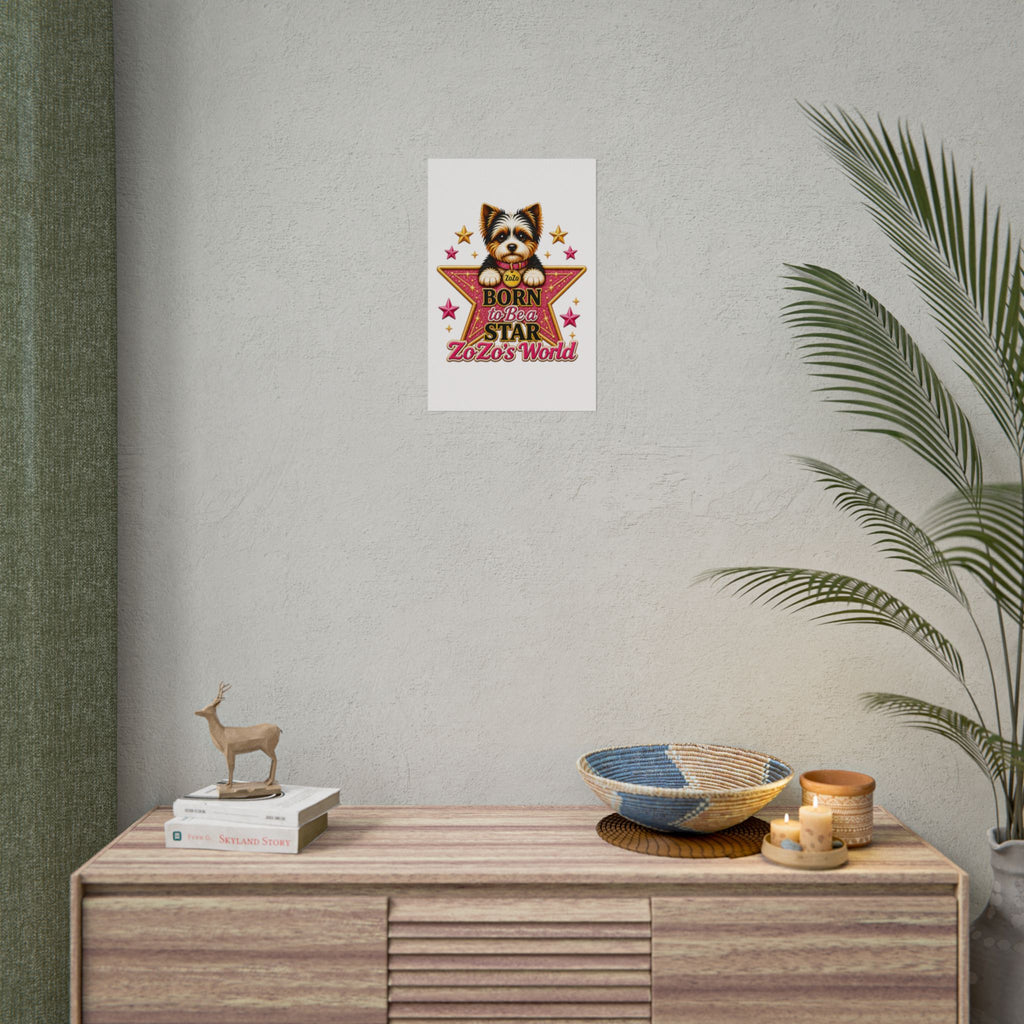 ZoZo’s World “Born to Be a Star” Poster