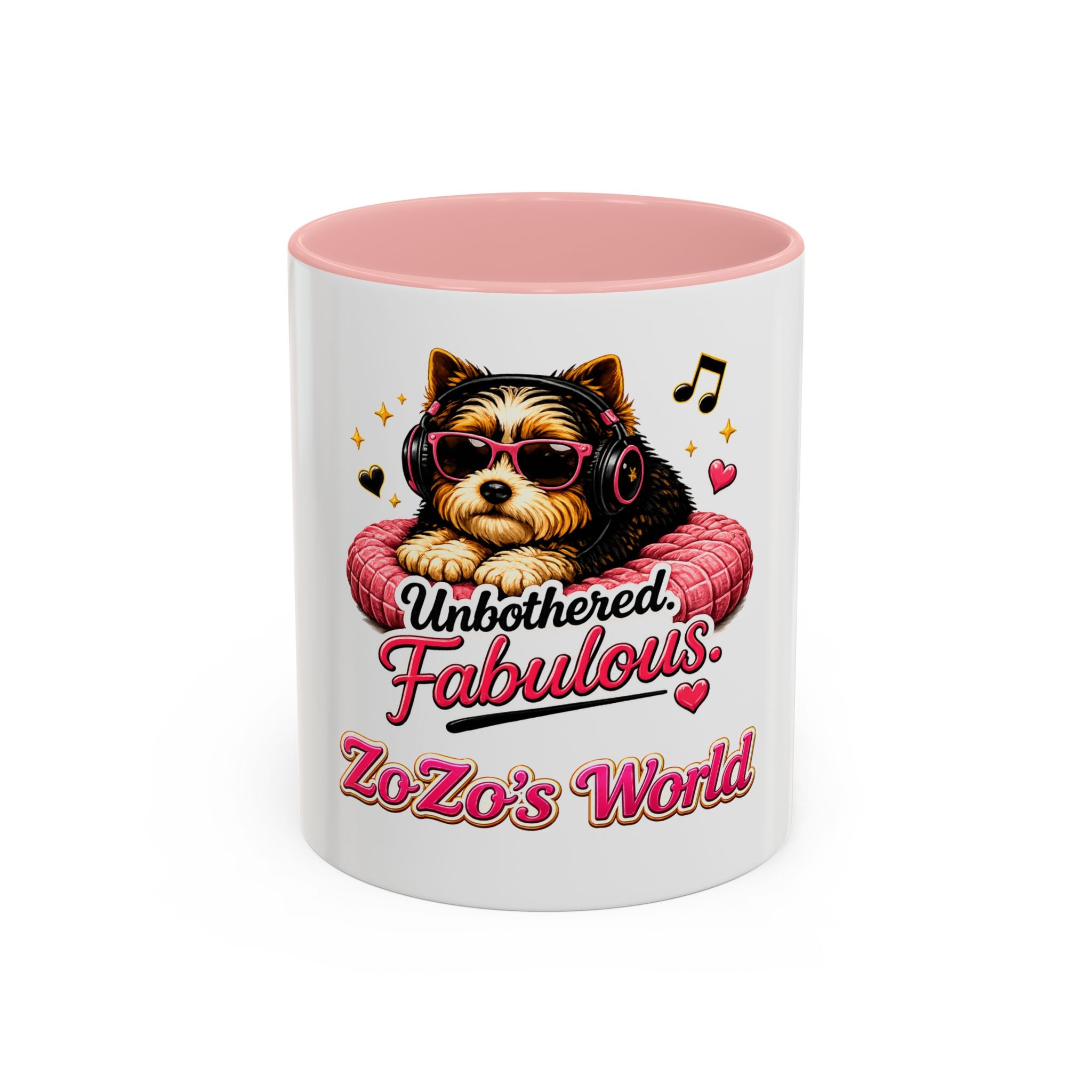 ZoZo’s World “Unbothered and Fabulous” Ceramic Mug