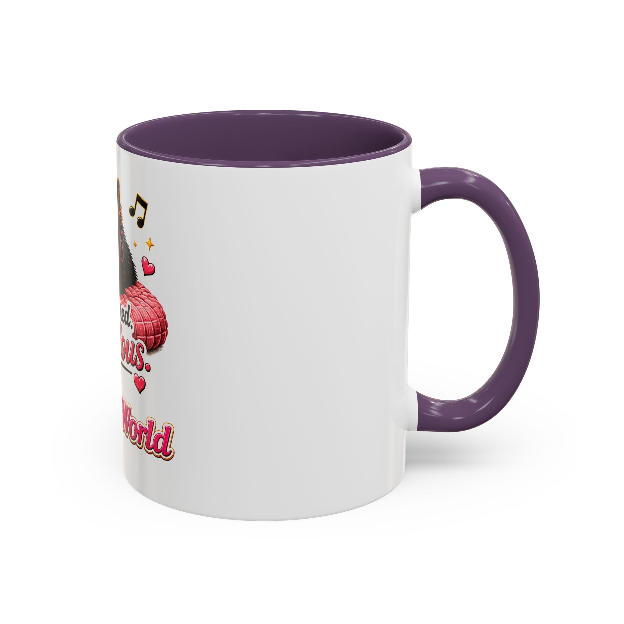ZoZo’s World “Unbothered and Fabulous” Ceramic Mug
