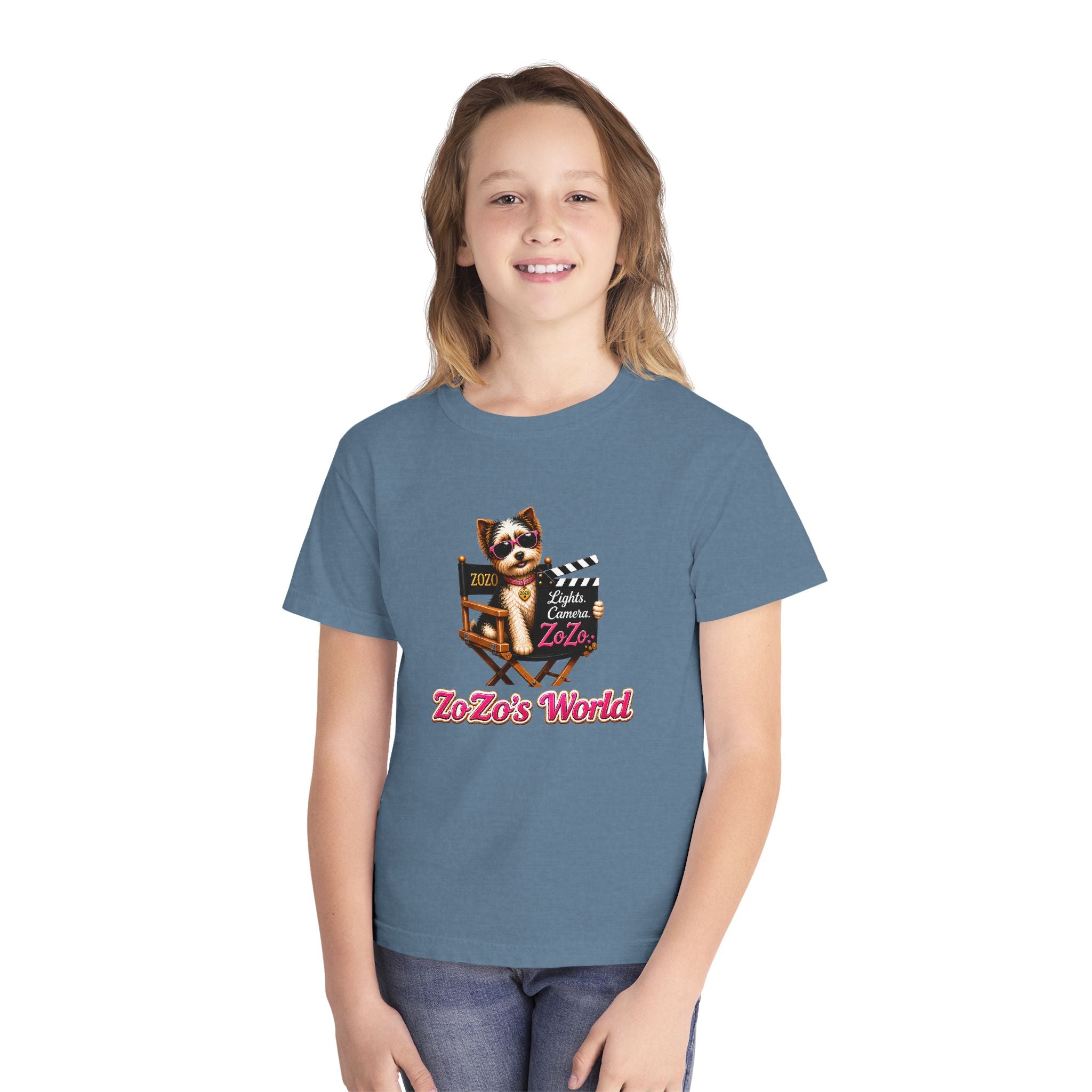 ZoZo’s World “Lights. Camera. ZoZo.” T-Shirt