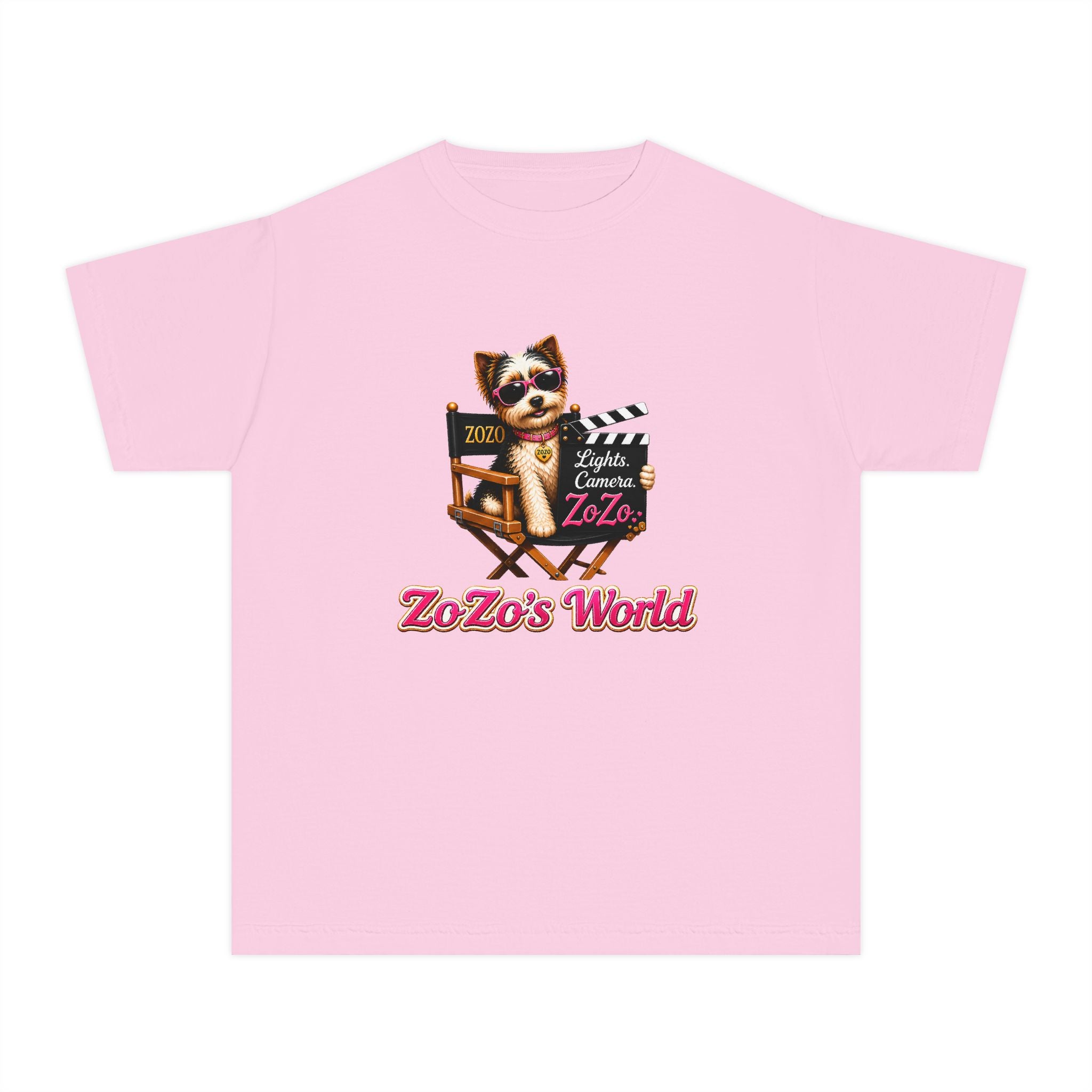 ZoZo’s World “Lights. Camera. ZoZo.” T-Shirt