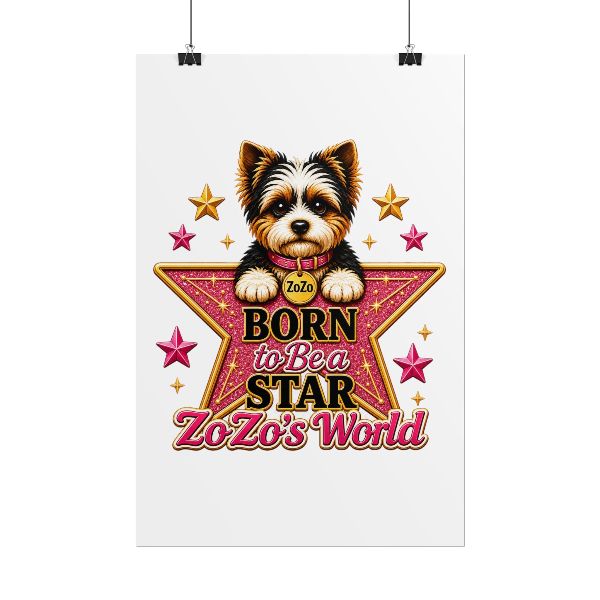 ZoZo’s World “Born to Be a Star” Poster