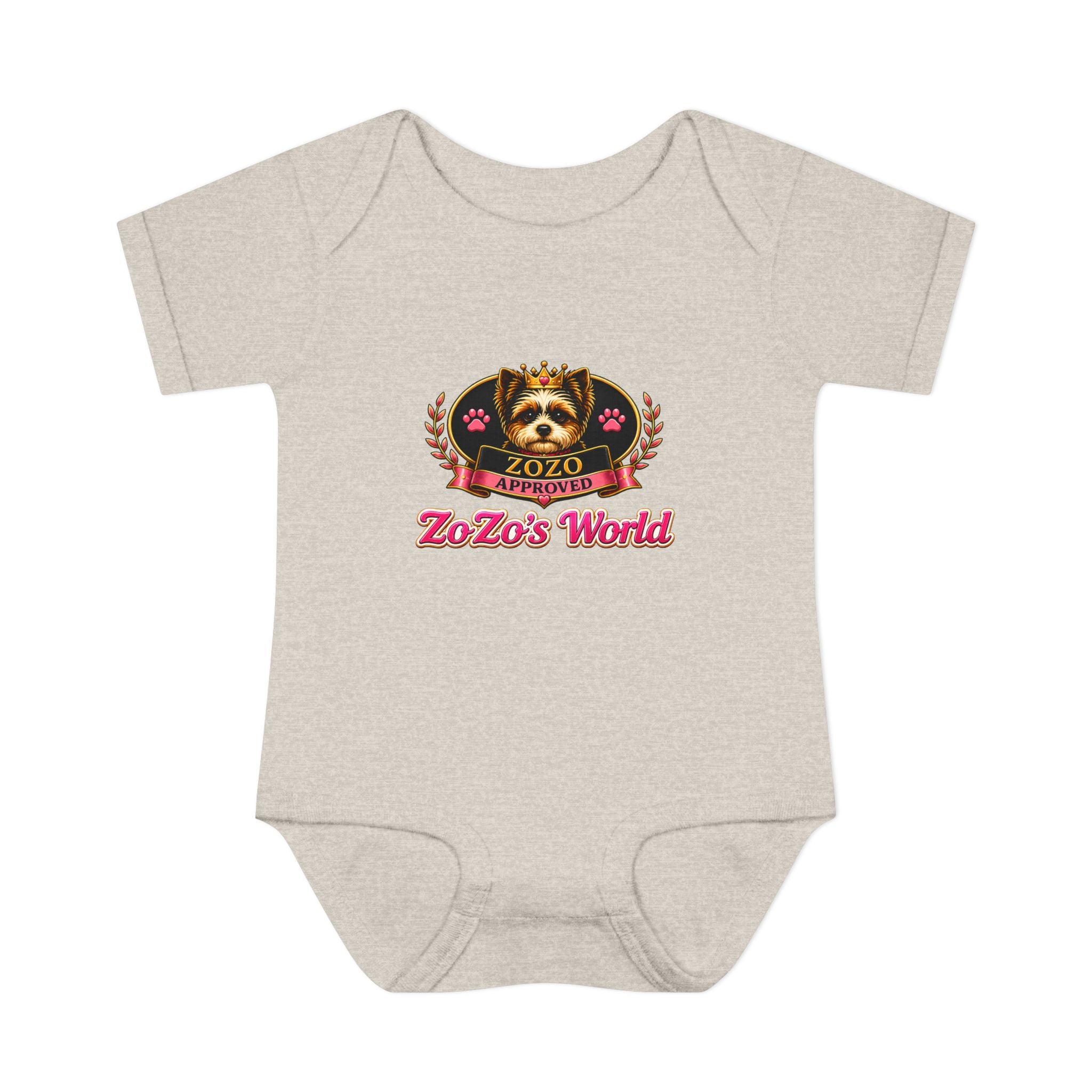 ZoZo’s World “ZoZo Approved” Baby Bodysuit