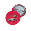 ZoZo’s World “Main Character Energy” Pin Button (Pink)