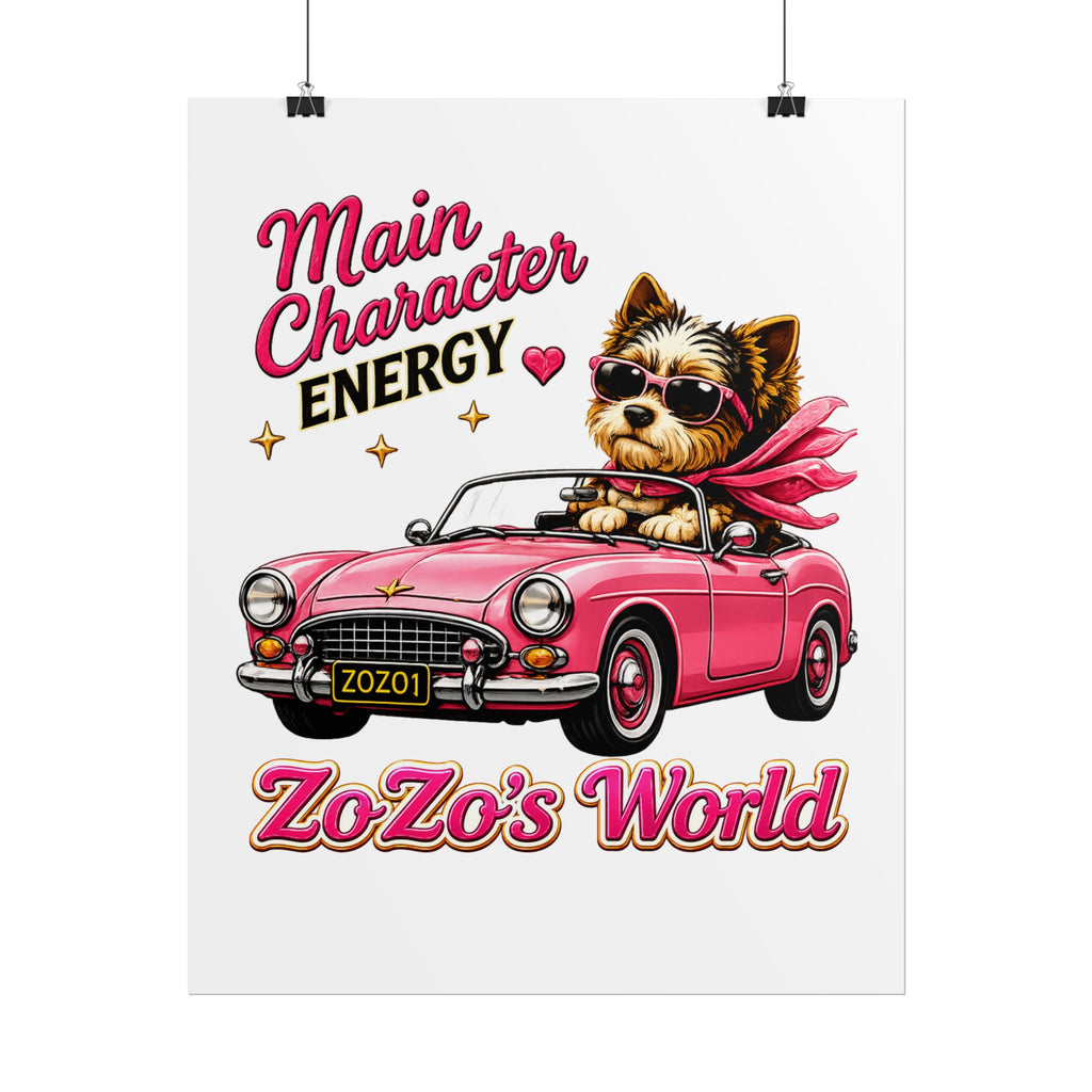 ZoZo’s World “Main Character Energy” Poster