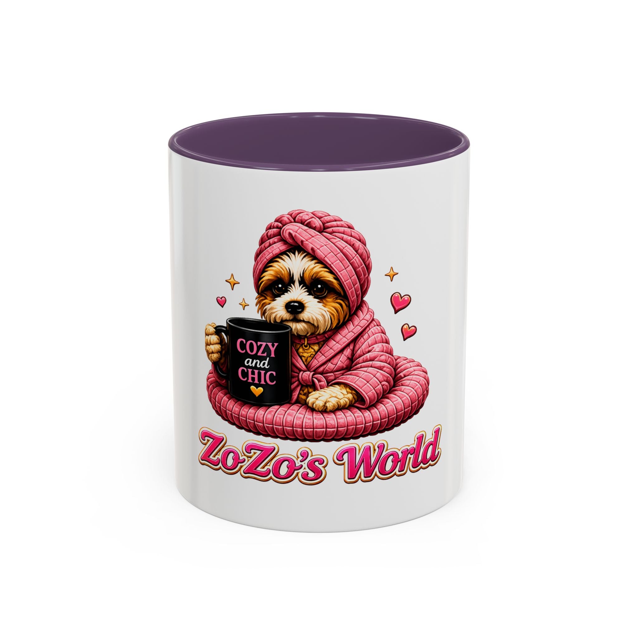 ZoZo’s World “Cozy & Chic” Ceramic Mug