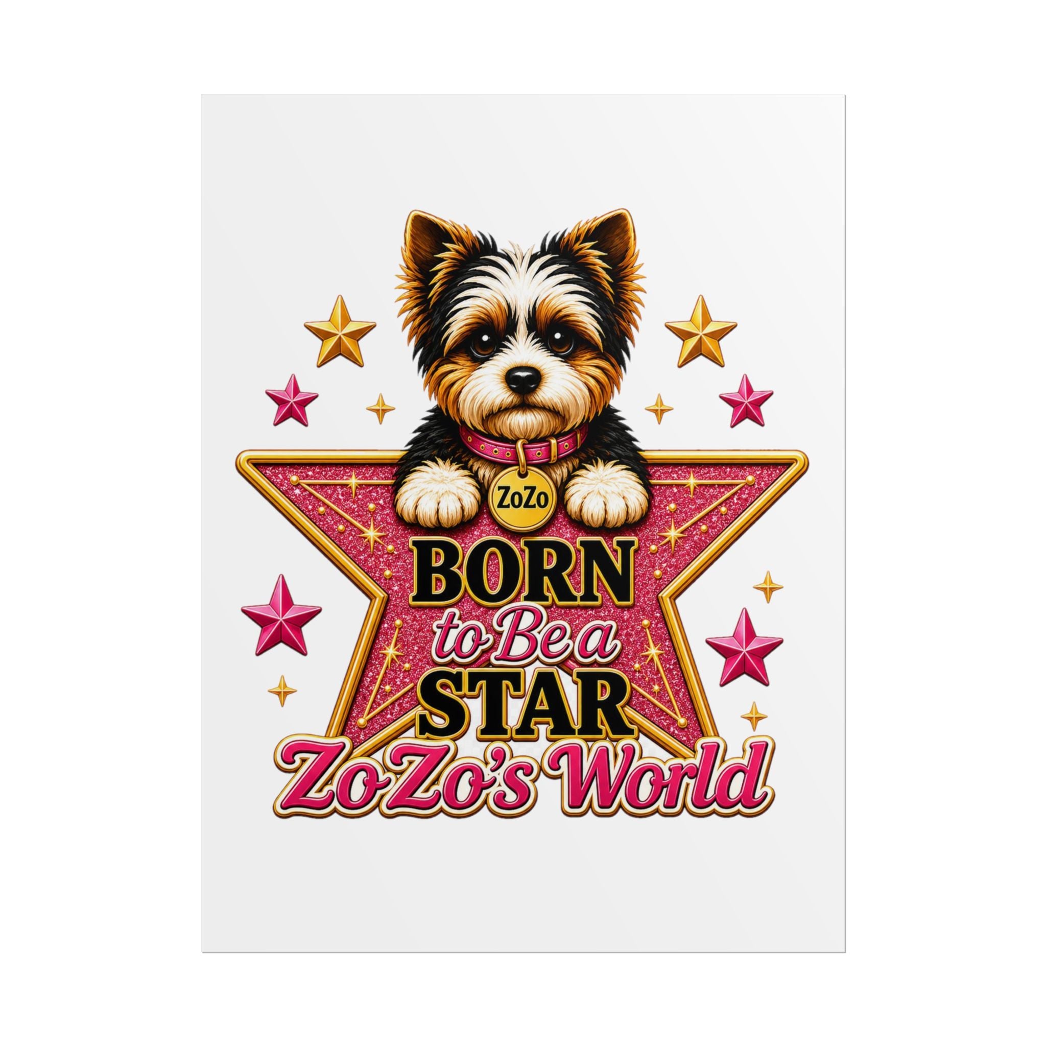 ZoZo’s World “Born to Be a Star” Poster