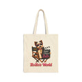 ZoZo’s World “Lights. Camera. ZoZo.” Cotton Canvas Tote Bag