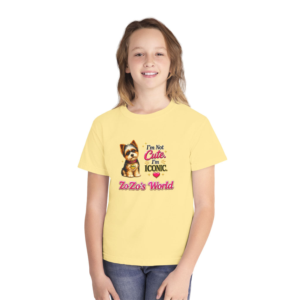 ZoZo’s World “I’m Not Cute. I’m Iconic.” T-Shirt