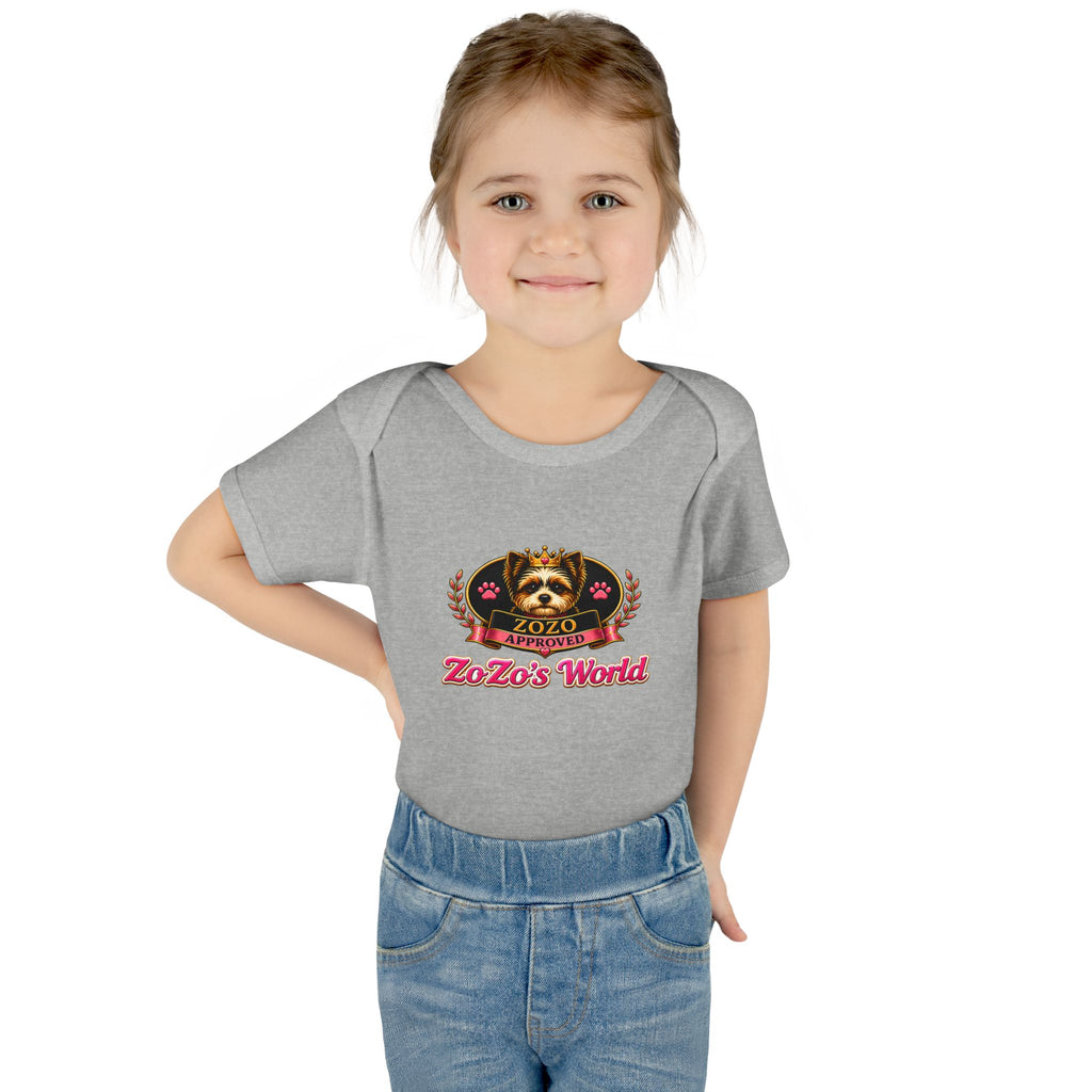 ZoZo’s World “ZoZo Approved” Baby Bodysuit