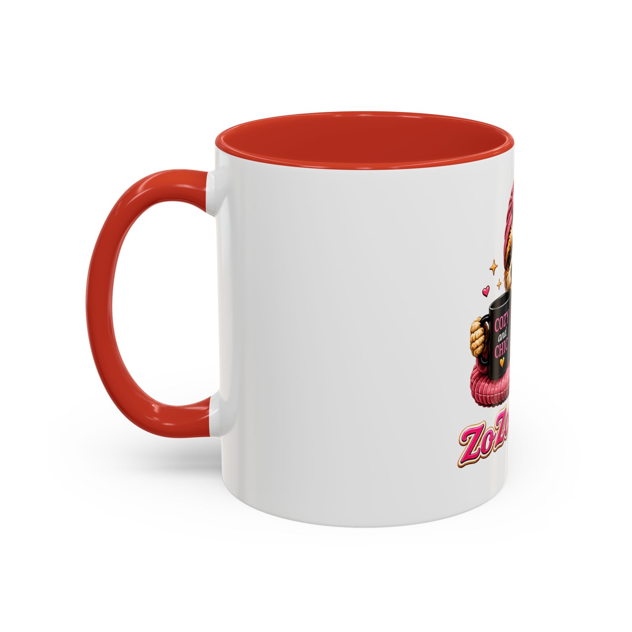 ZoZo’s World “Cozy & Chic” Ceramic Mug