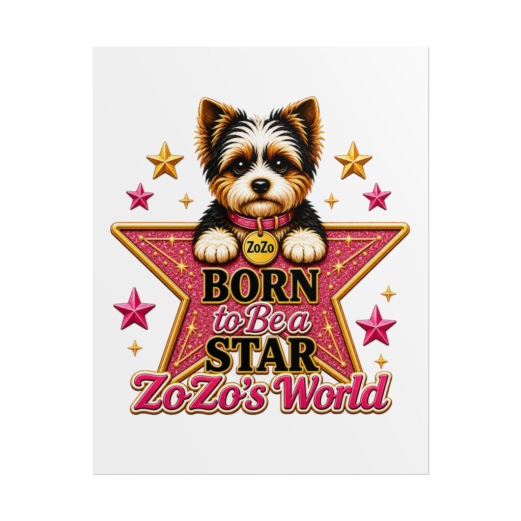 ZoZo’s World “Born to Be a Star” Poster