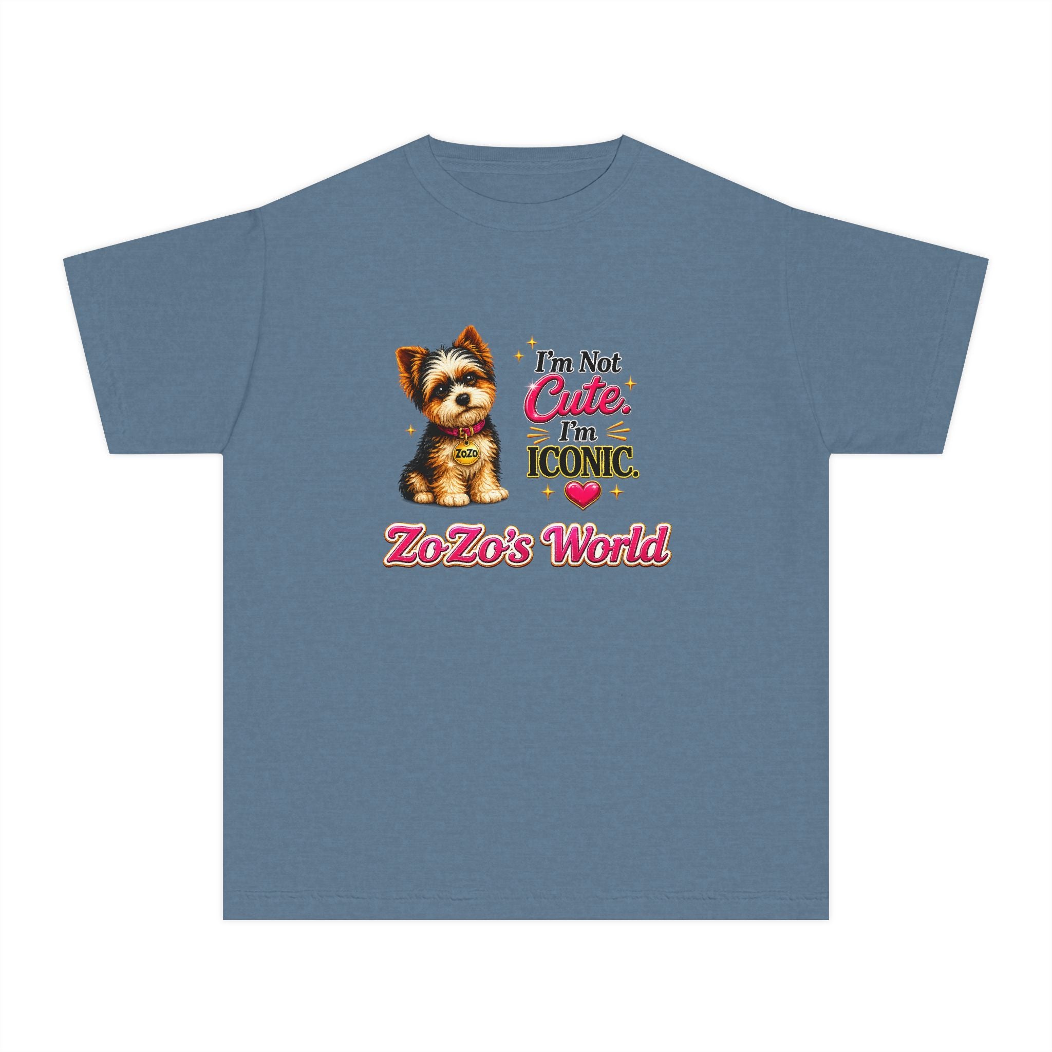 ZoZo’s World “I’m Not Cute. I’m Iconic.” T-Shirt