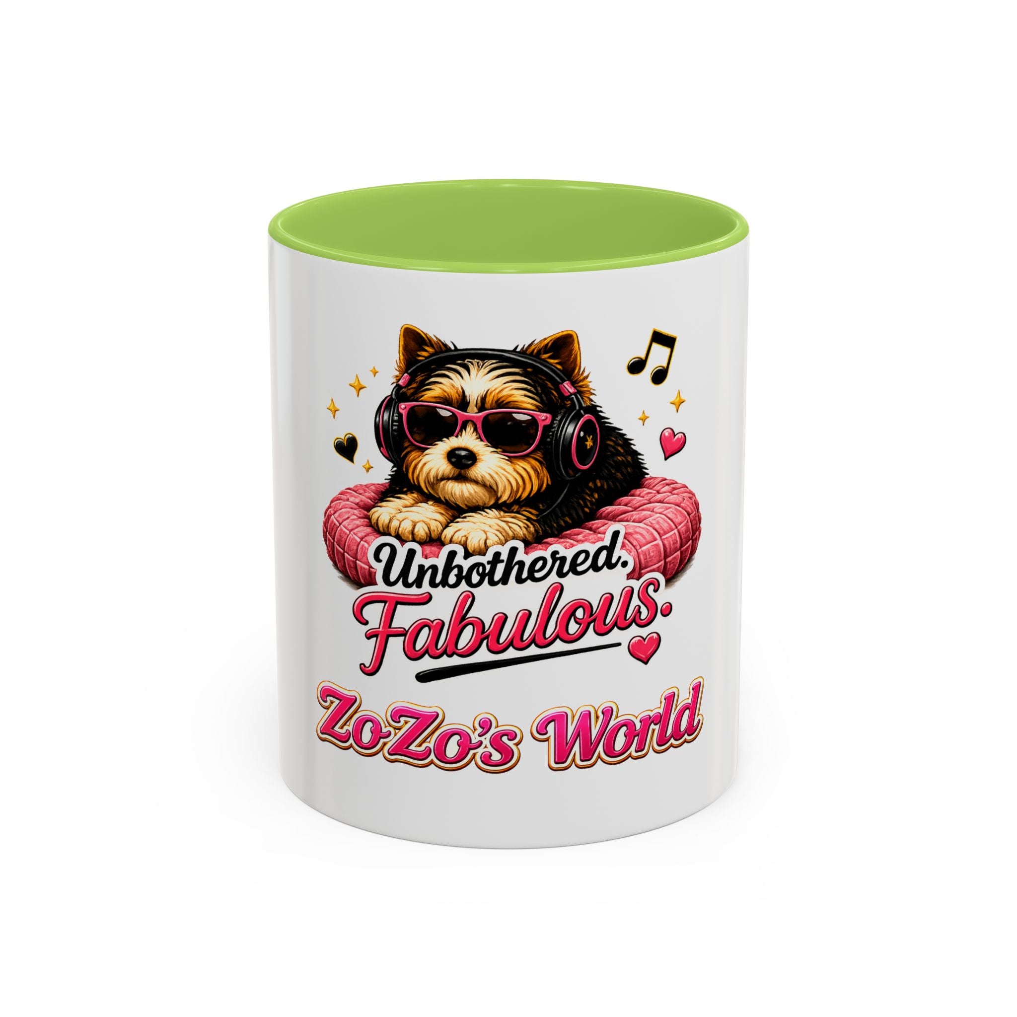 ZoZo’s World “Unbothered and Fabulous” Ceramic Mug