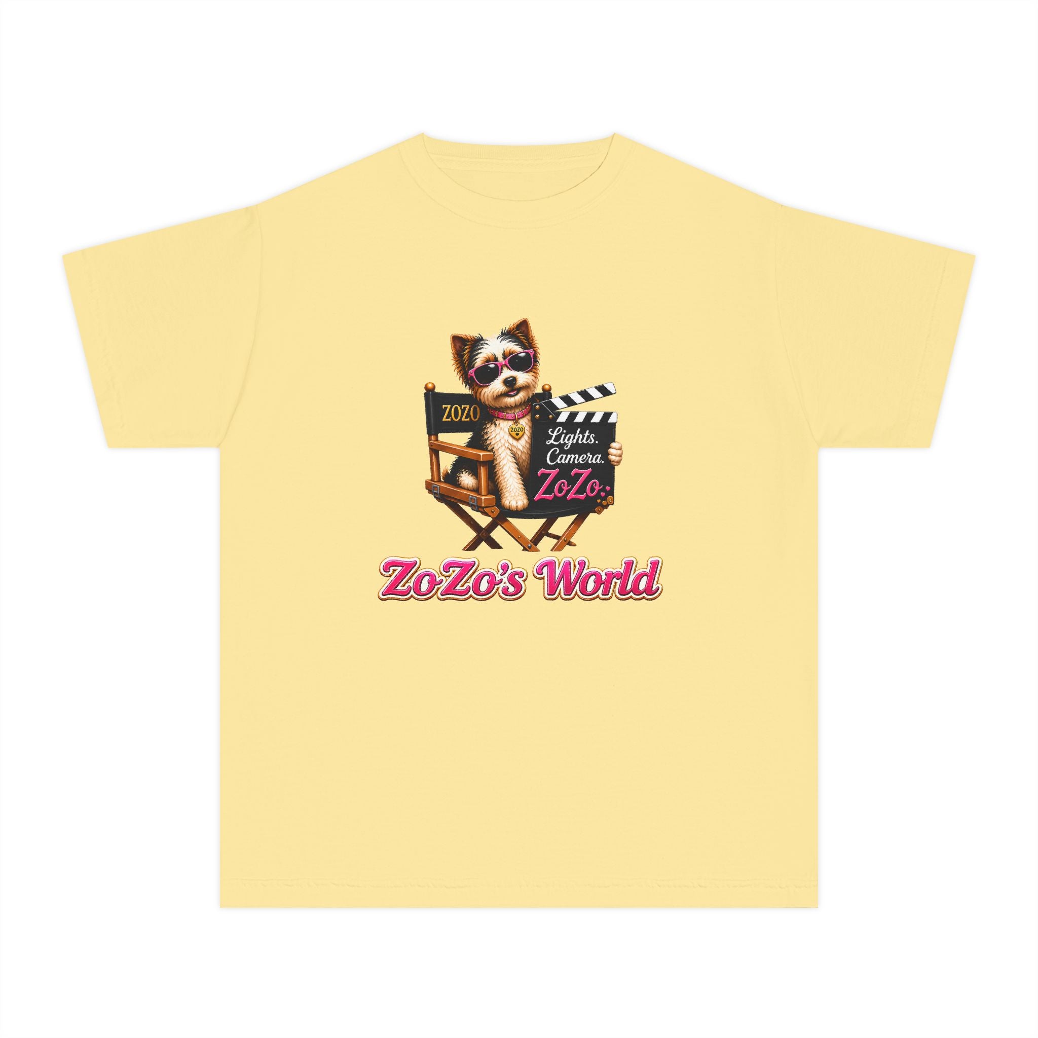 ZoZo’s World “Lights. Camera. ZoZo.” T-Shirt