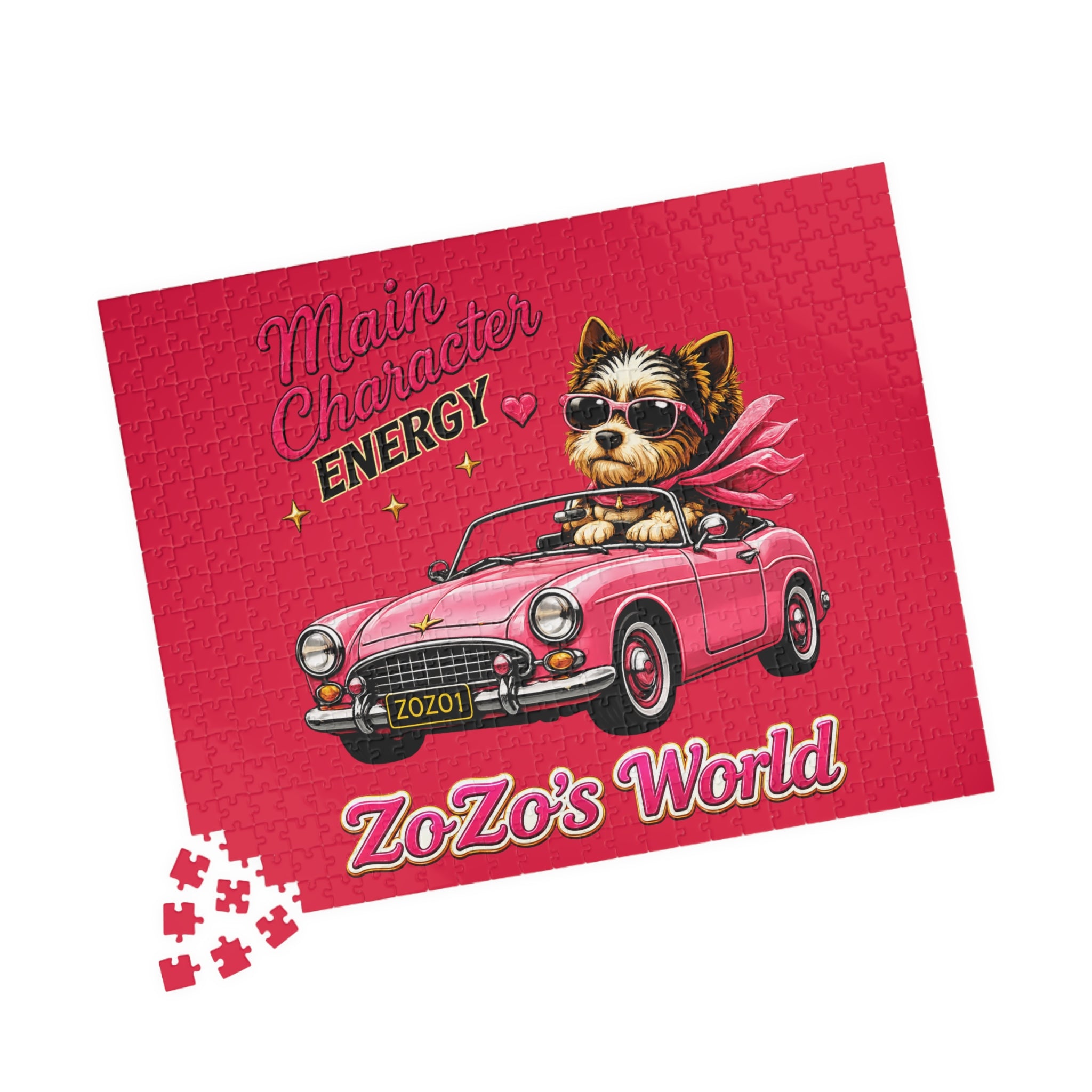 ZoZo’s World “Main Character Energy” Puzzle (Pink)