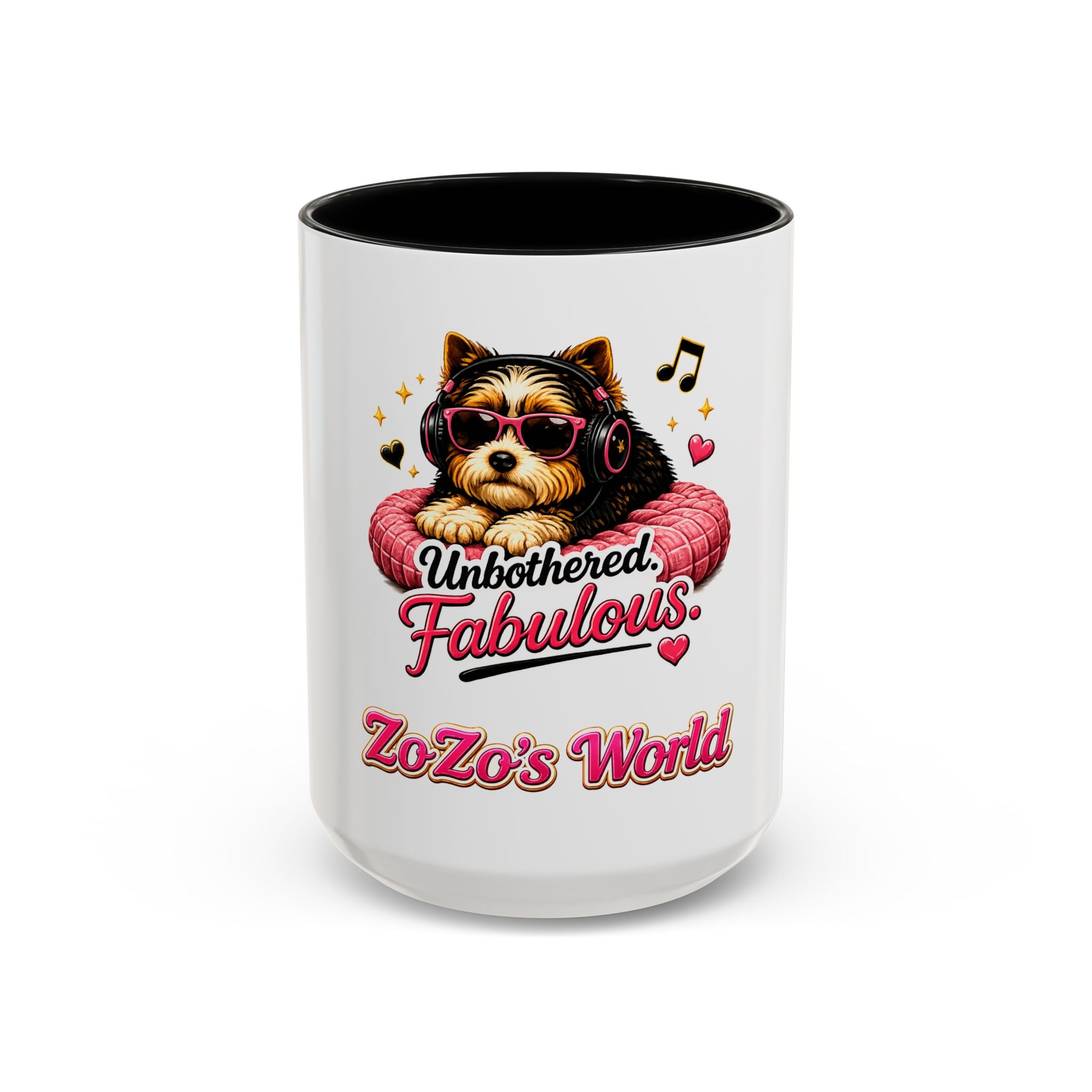 ZoZo’s World “Unbothered and Fabulous” Ceramic Mug