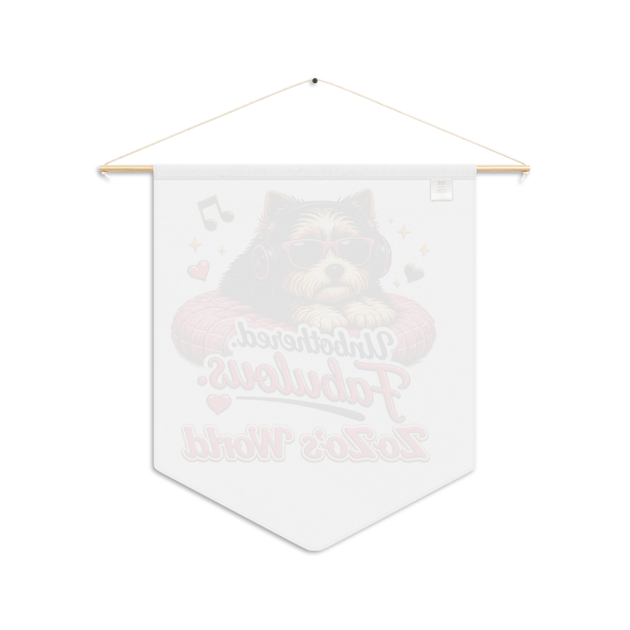 ZoZo’s World “Unbothered. Fabulous.” Pennant