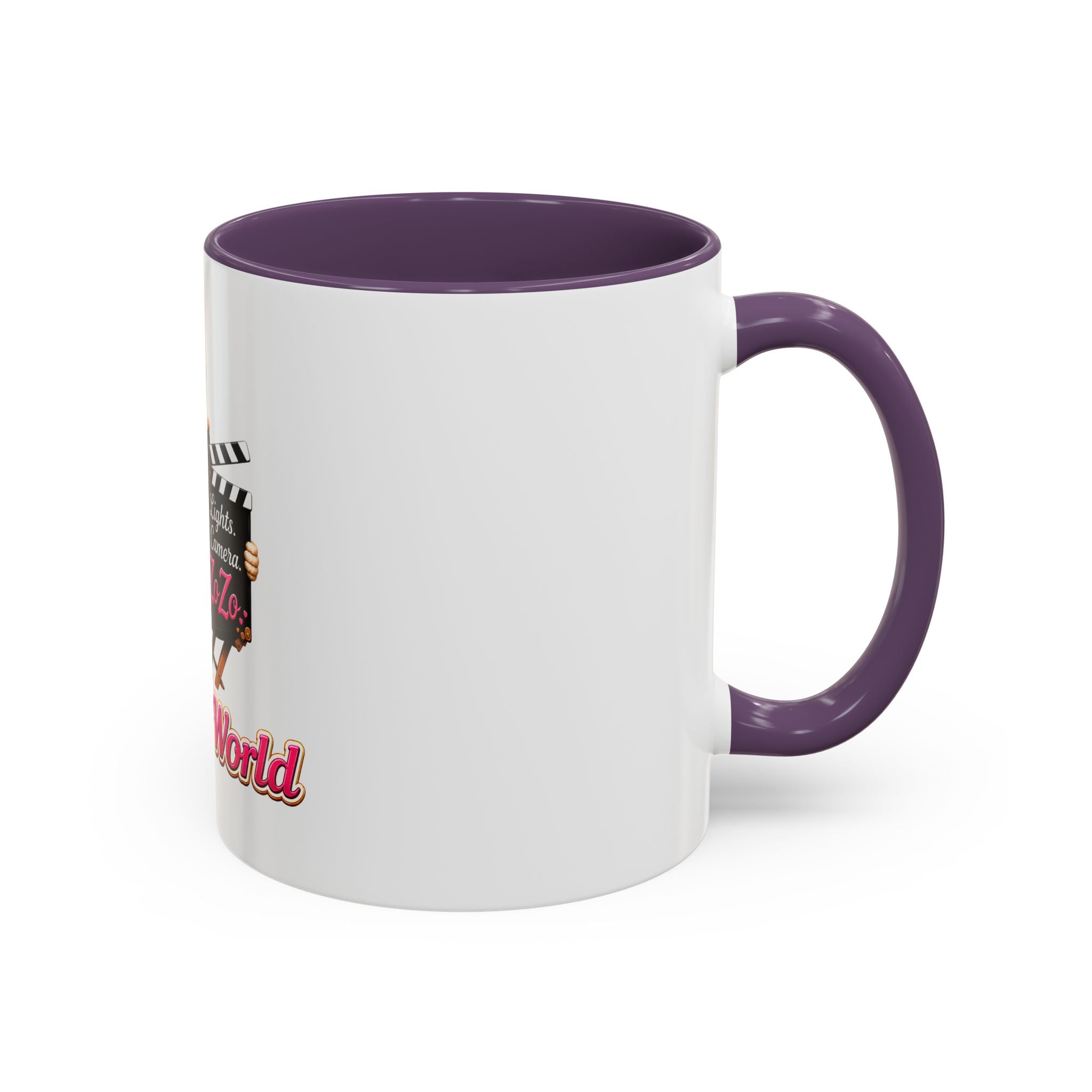 ZoZo’s World “Lights. Camera. ZoZo.” Ceramic Mug