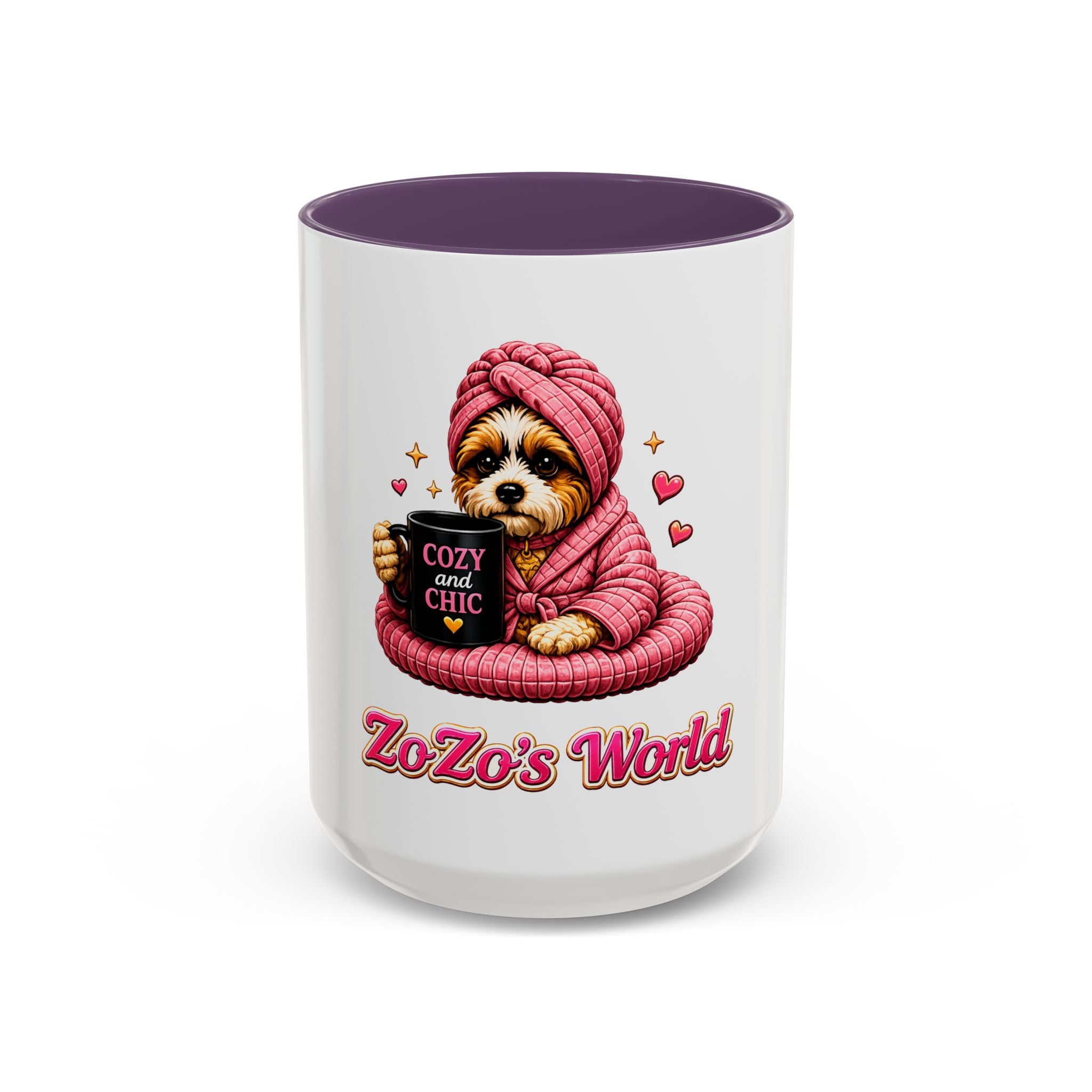ZoZo’s World “Cozy & Chic” Ceramic Mug